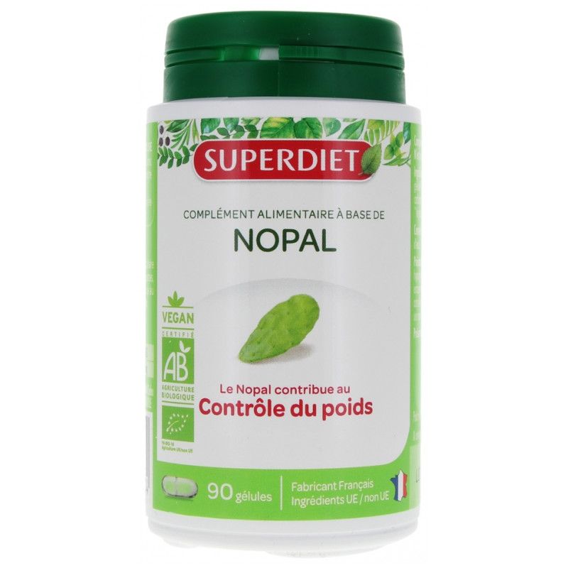 Superdiet Nopal Bio 90 Gélules