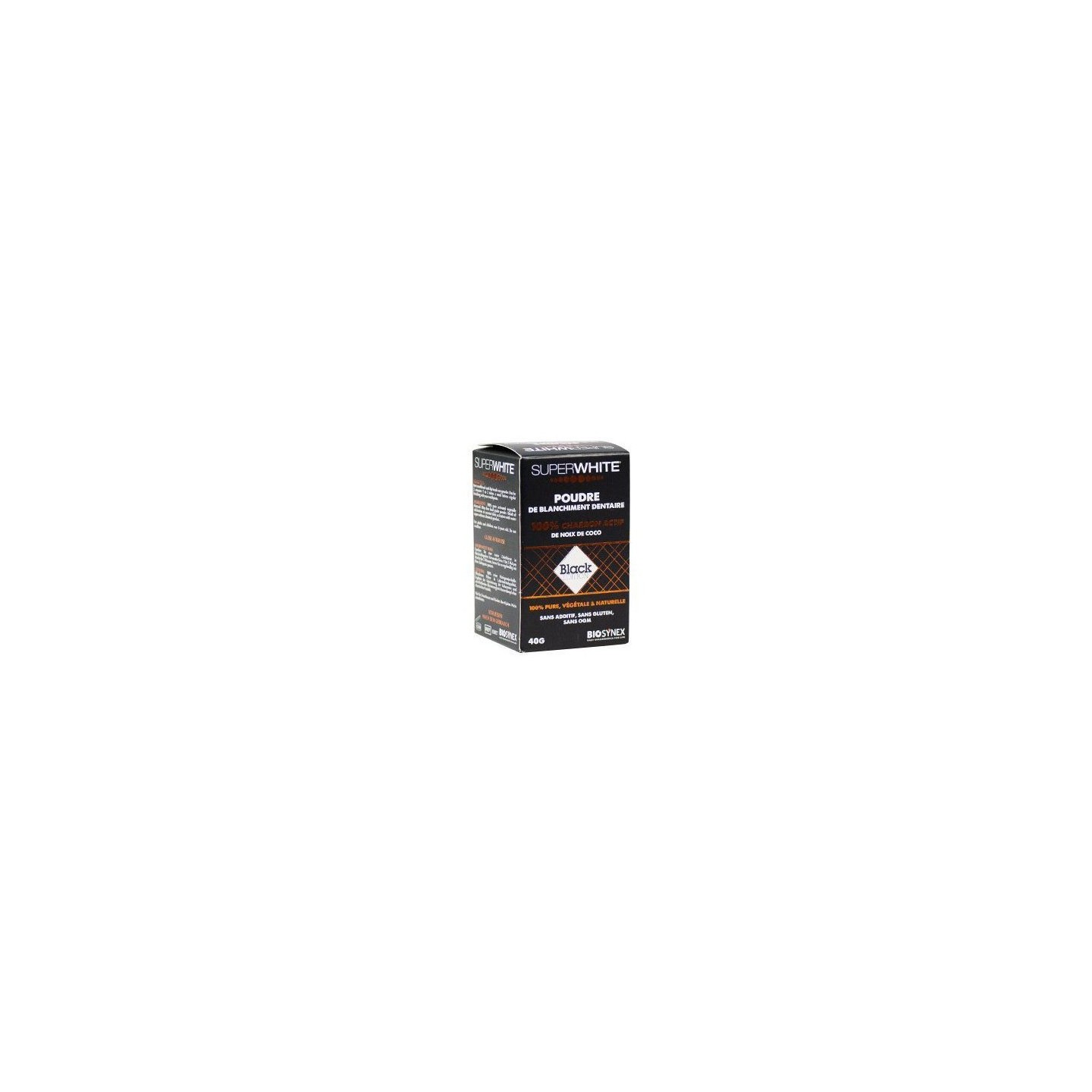 SuperWhite Poudre charbon végétal actif - 40g