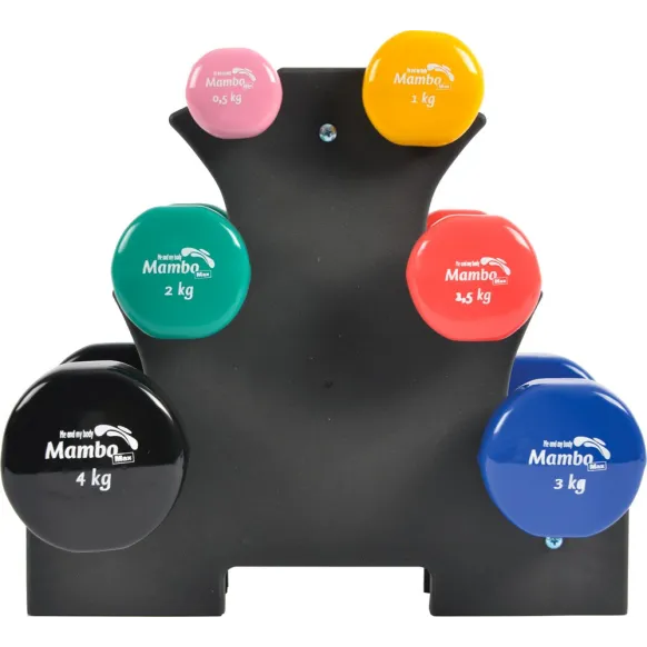 SUPPORT PVC 6 HALTÈRES MAMBO
