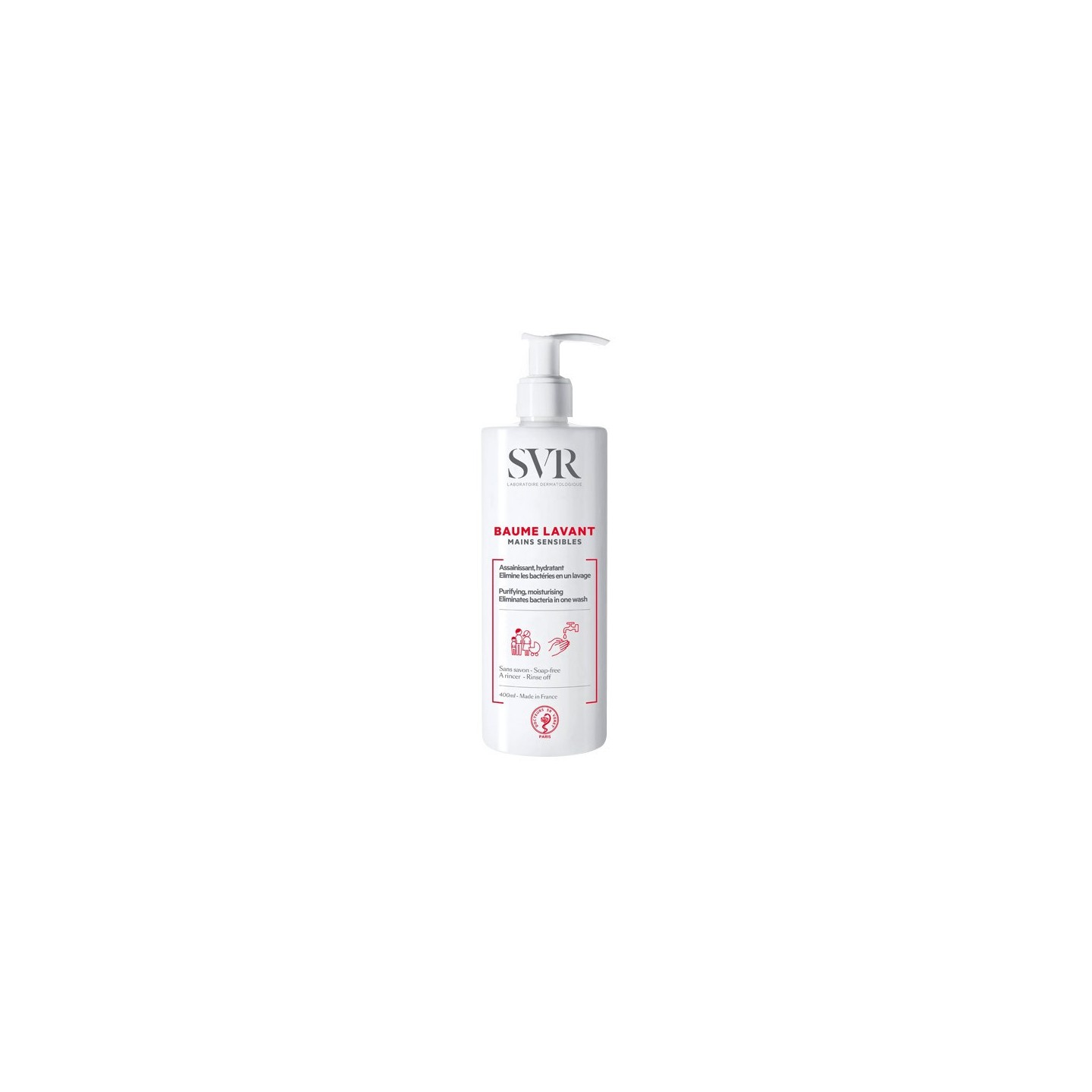 Svr baume lavant mains sensibles 400 ml