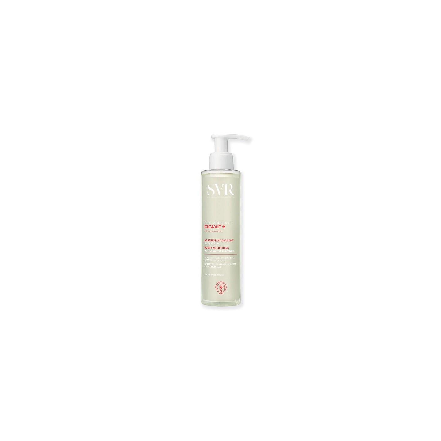 SVR Cicavit+ Gel moussant assainissant apaisant - 200ml