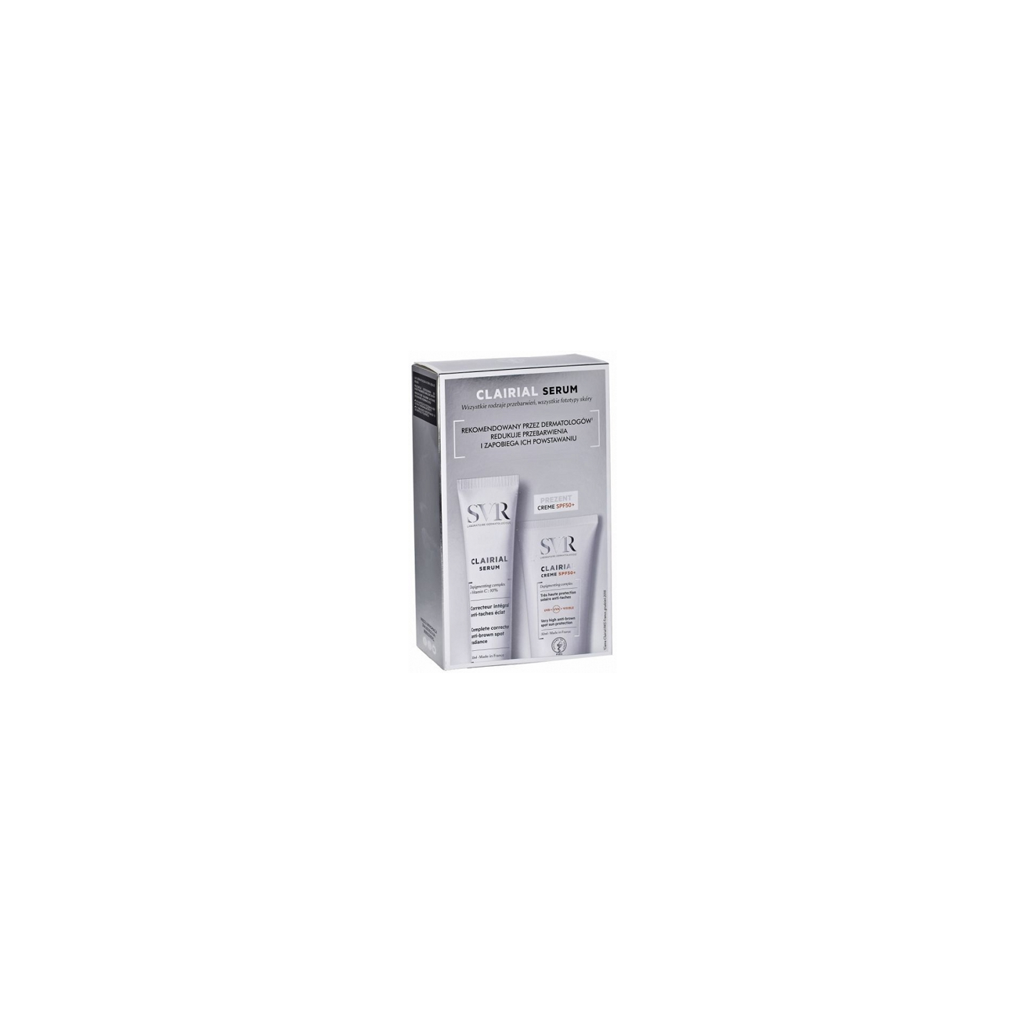 SVR Clairial Sérum 30ml + Clairial SPF50+ 50ml Offert