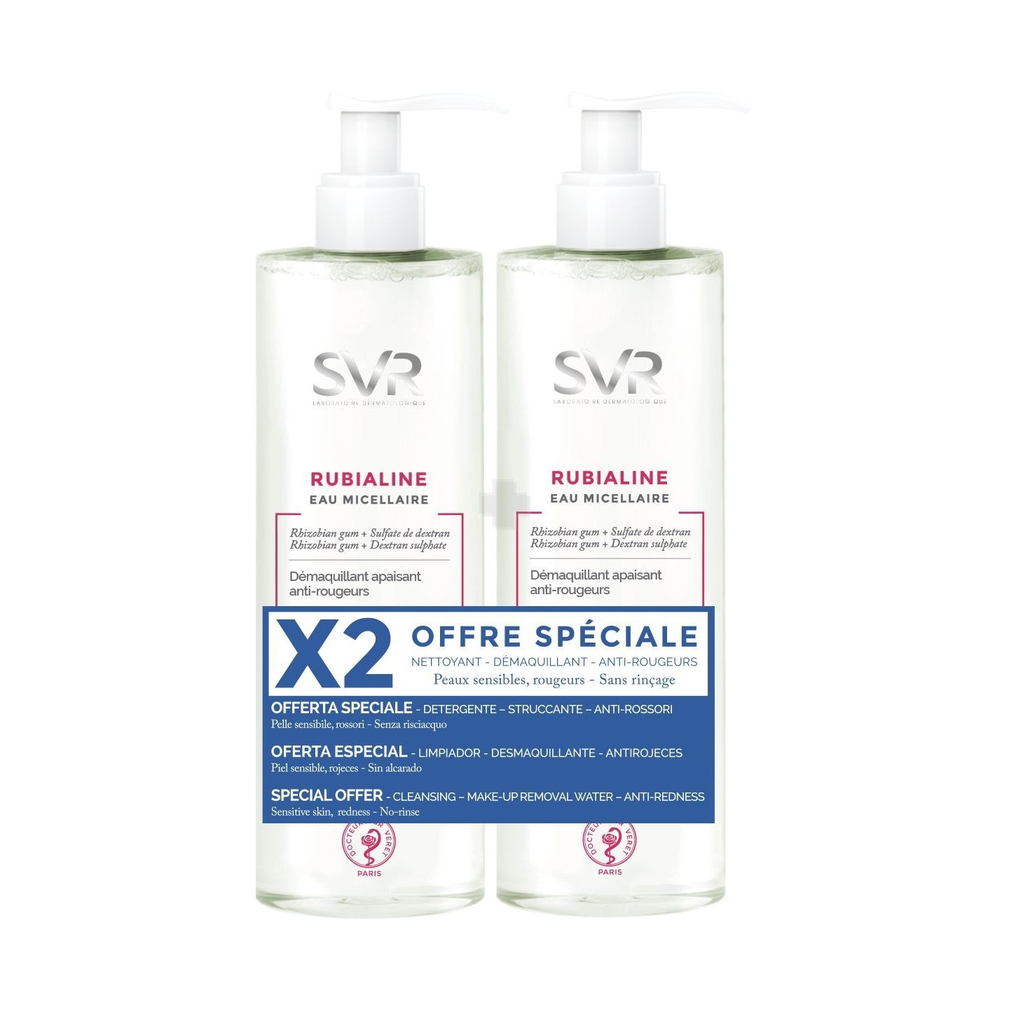 Svr Rubialine Eau Micellaire DUO 2 x 400ml