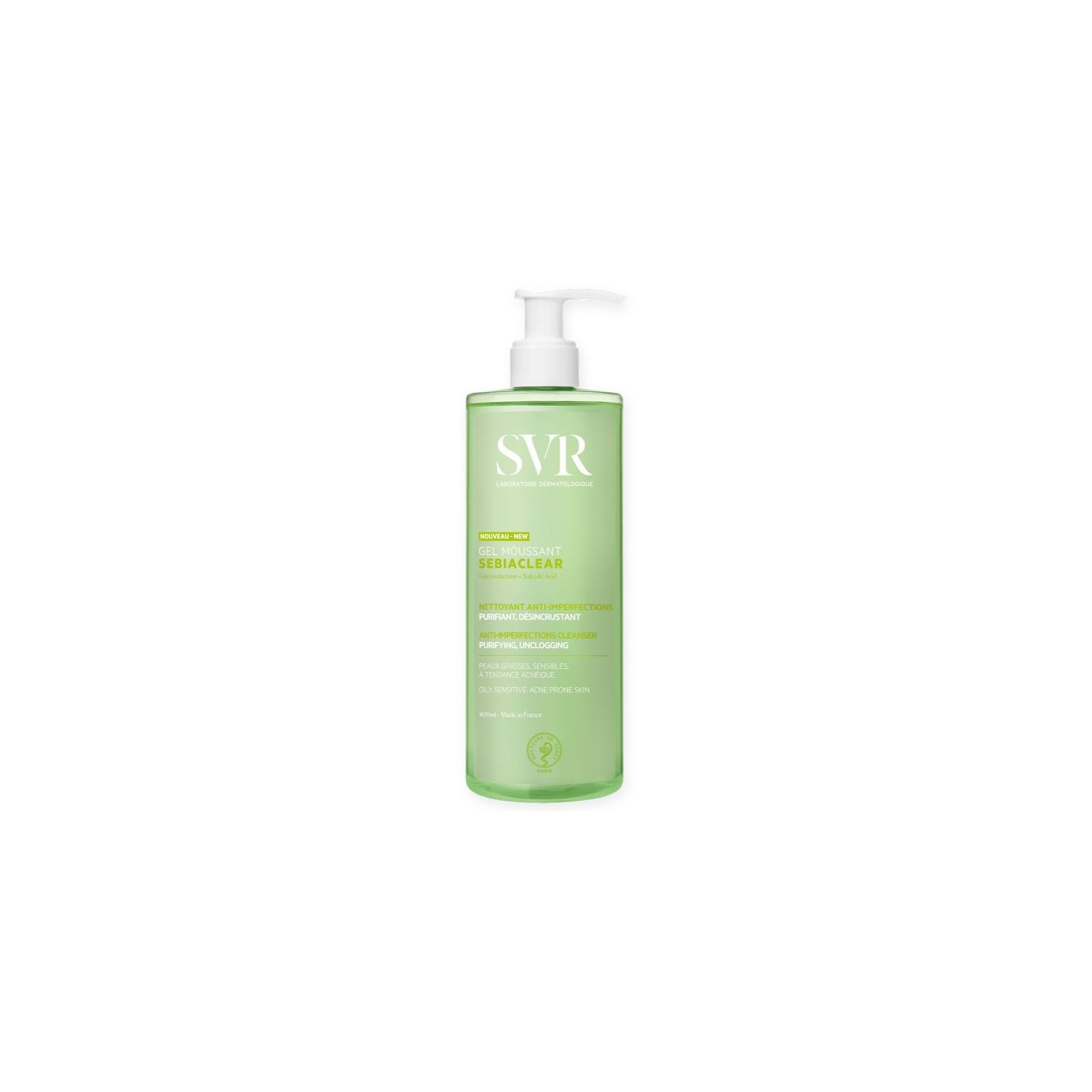 SVR Sebiaclear Gel moussant anti-imperfections - 400ml