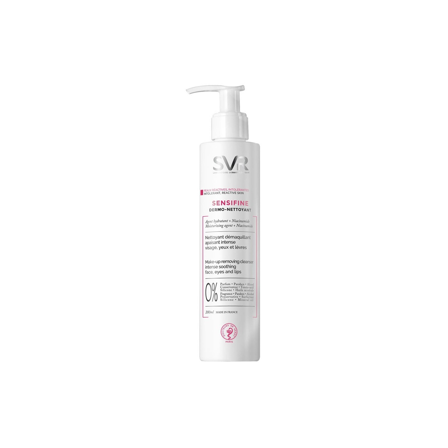 SVR SENSIFINE DERMO-NETTOYANT PEAUX REACTIVES 200ML