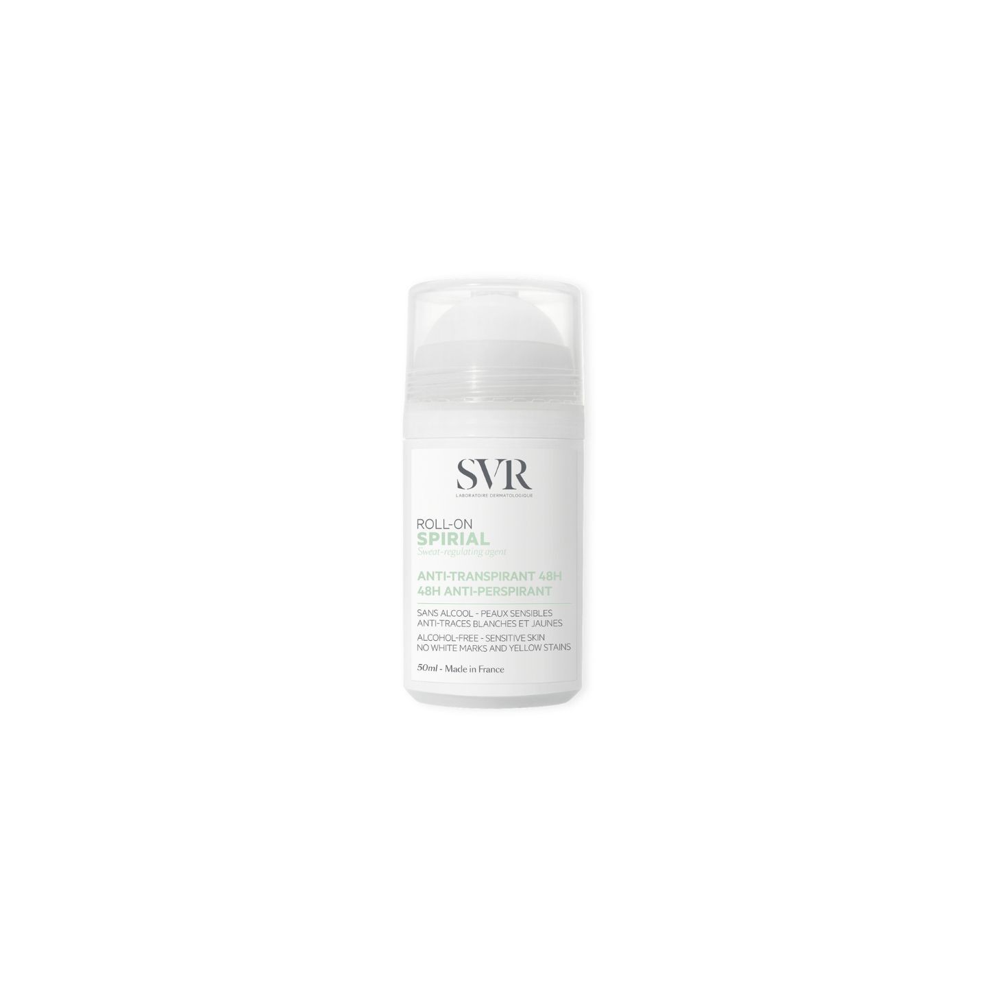 SVR Spirial Roll-on Déodorant anti-transpirant intense 48H - 50ml