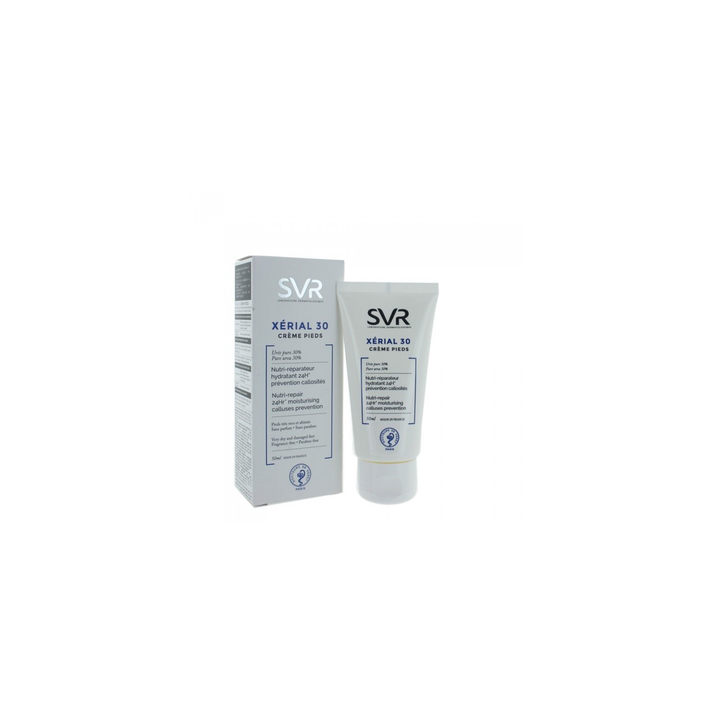 Svr xerial 30 creme pieds 50ml