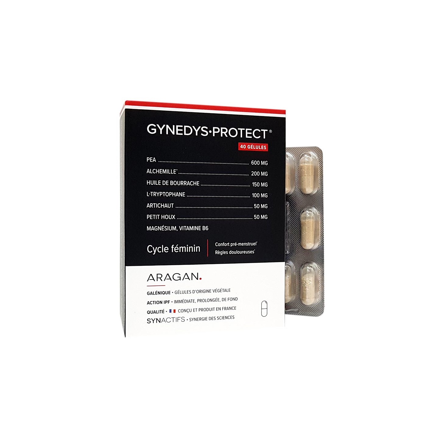 Synactifs Gynedys Protect - 40 gélules