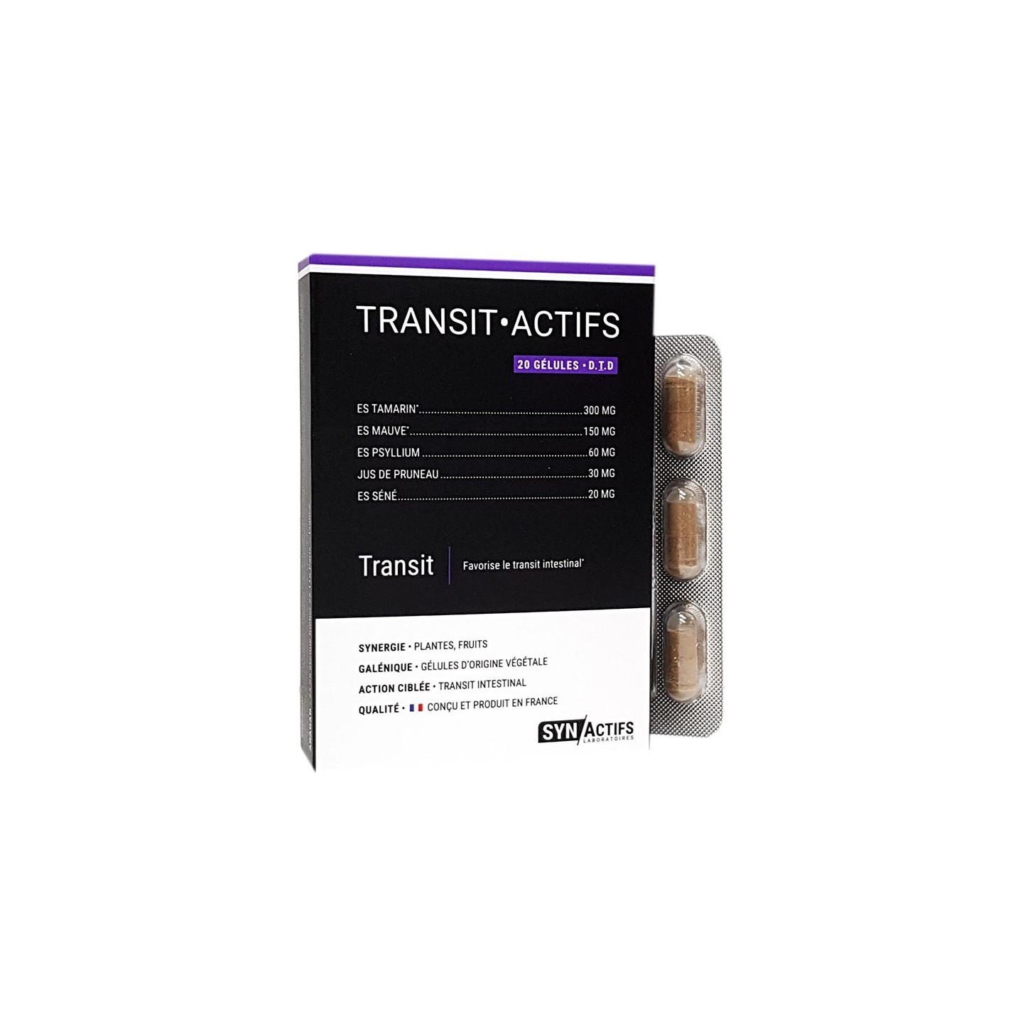 Synactifs TransitActifs - 20 gélules