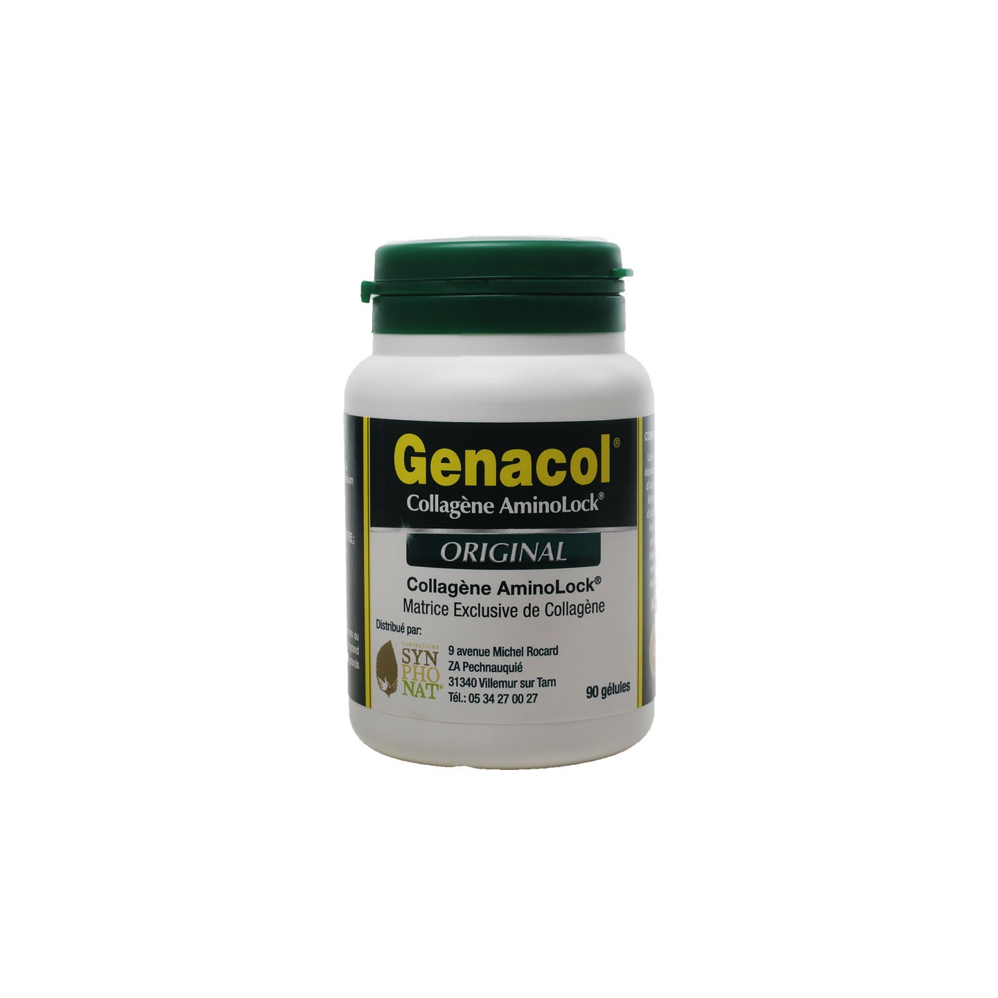 Synphonat Genacol Collagene Aminolock - 90 capsules
