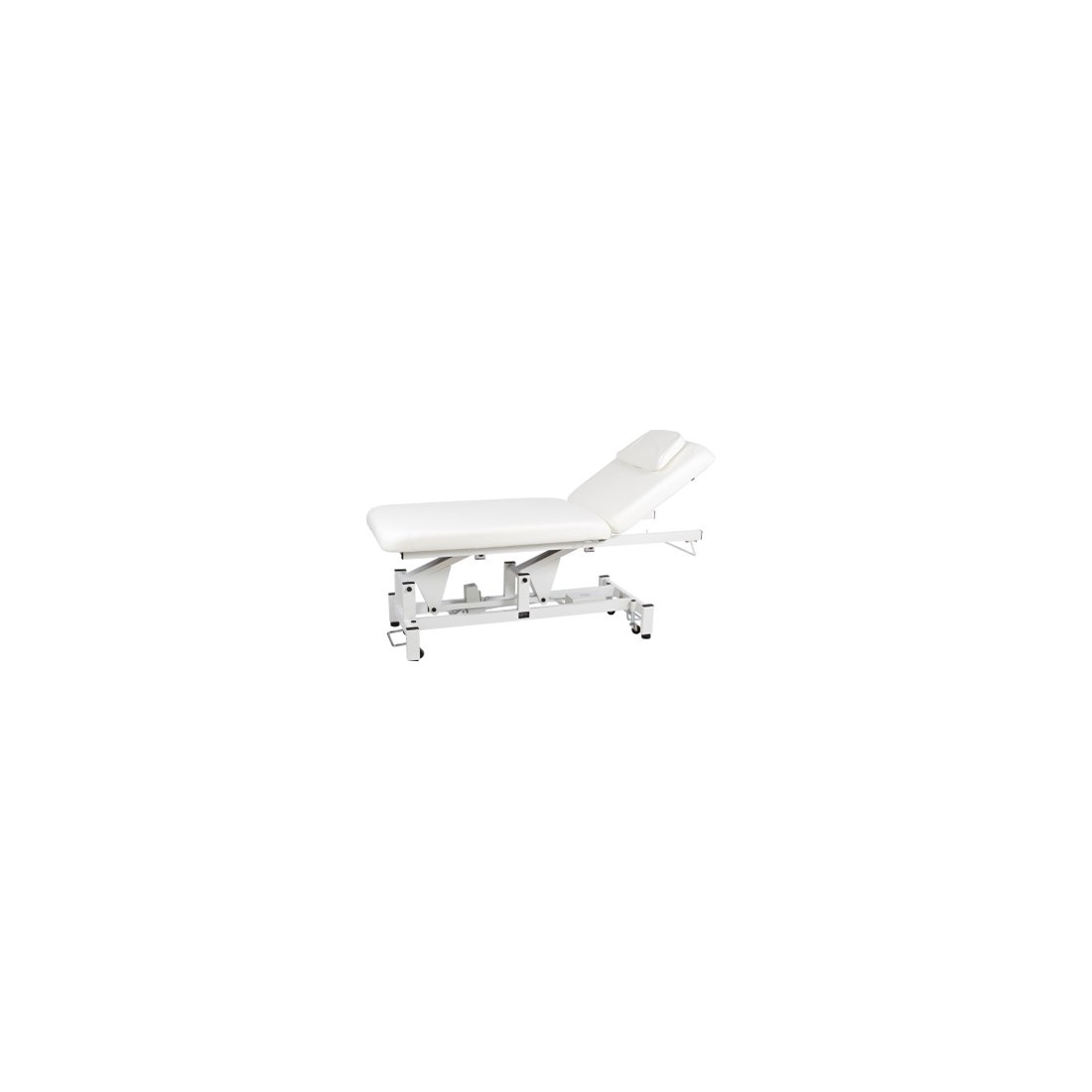 Table de massage Electrique 1 moteur - Blanche - Weelko