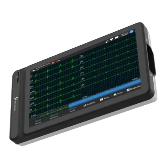TABLETTE ECG 7 POUCES 12 PISTES AVEC INTERPRETATION BLACK EDITION