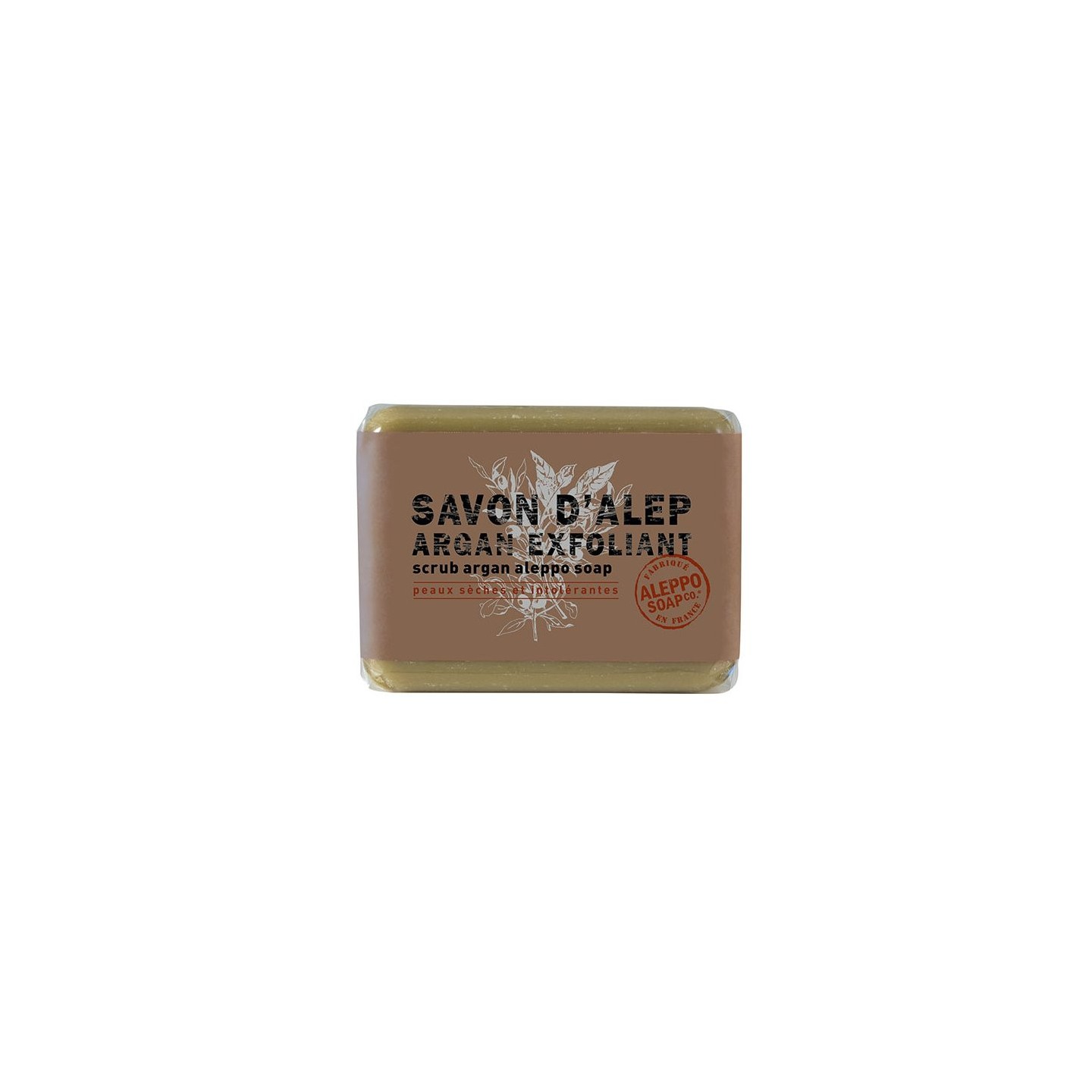 Tadé Savon d'Alep exfoliant Argan Bio - 100g