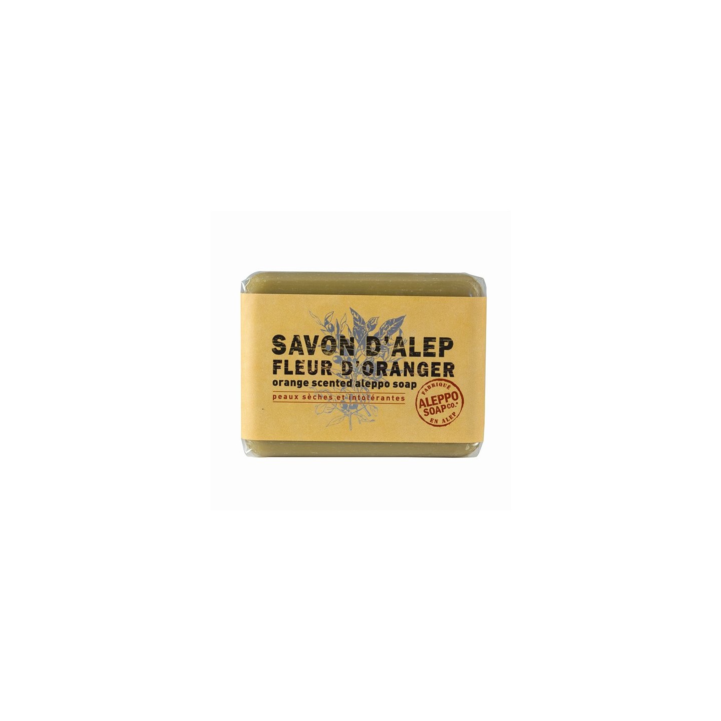 Tadé Savon d'Alep fleur d'Oranger - 100g