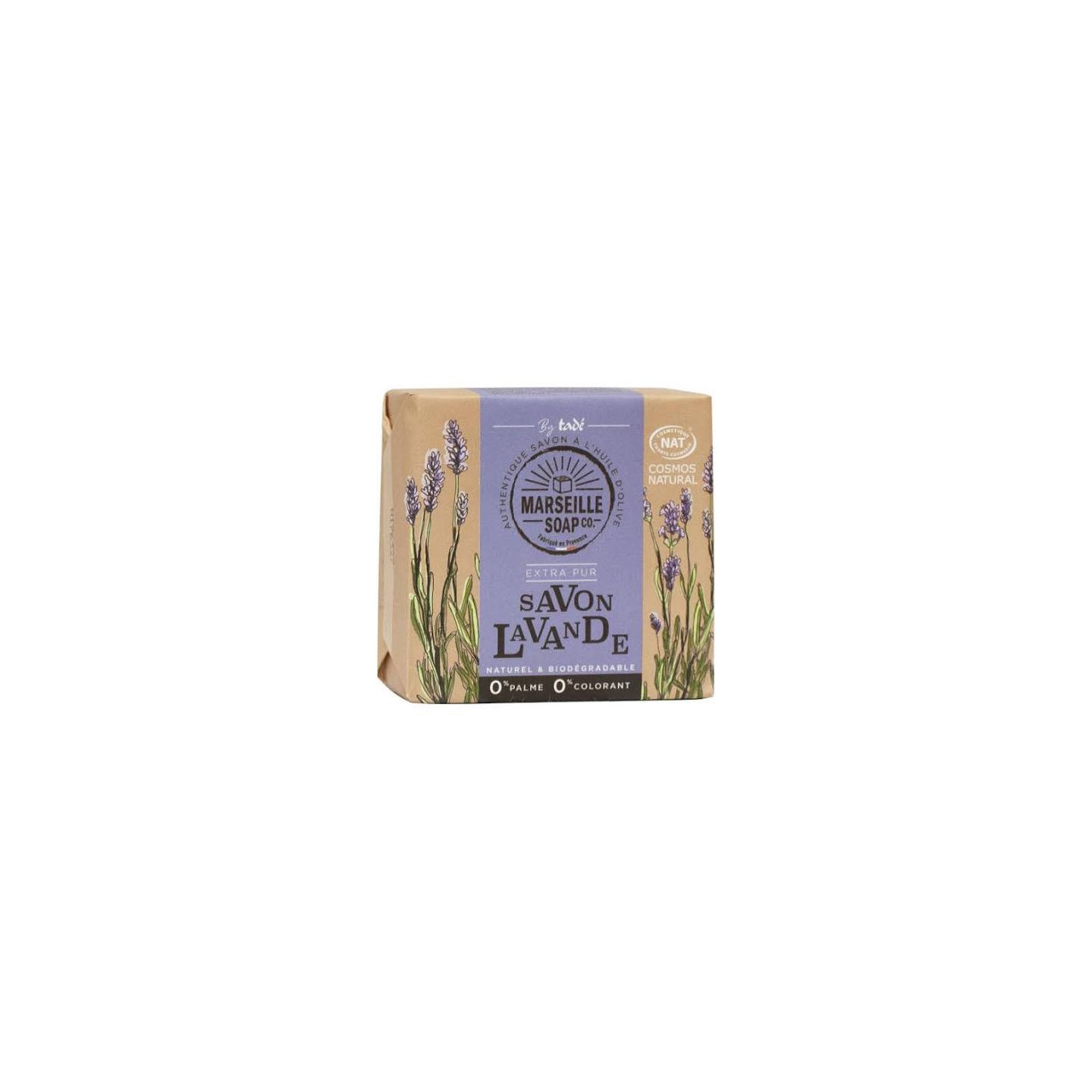 Tadé Savon de Marseille lavande - 100g