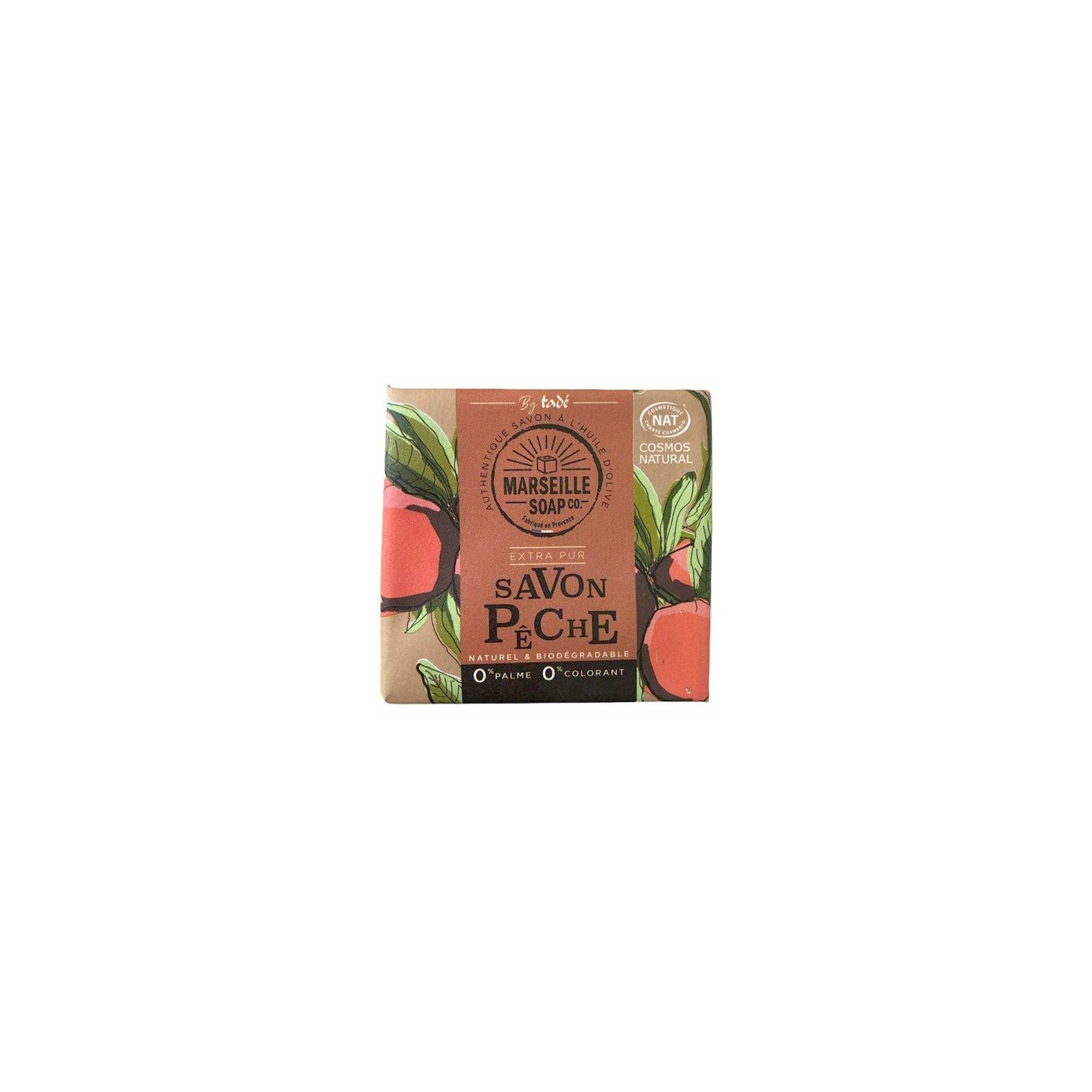 Tadé Savon de Marseille pêche - 100g
