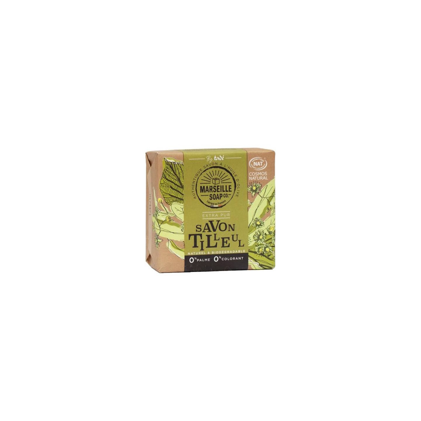 Tadé Savon de Marseille tilleul - 100g