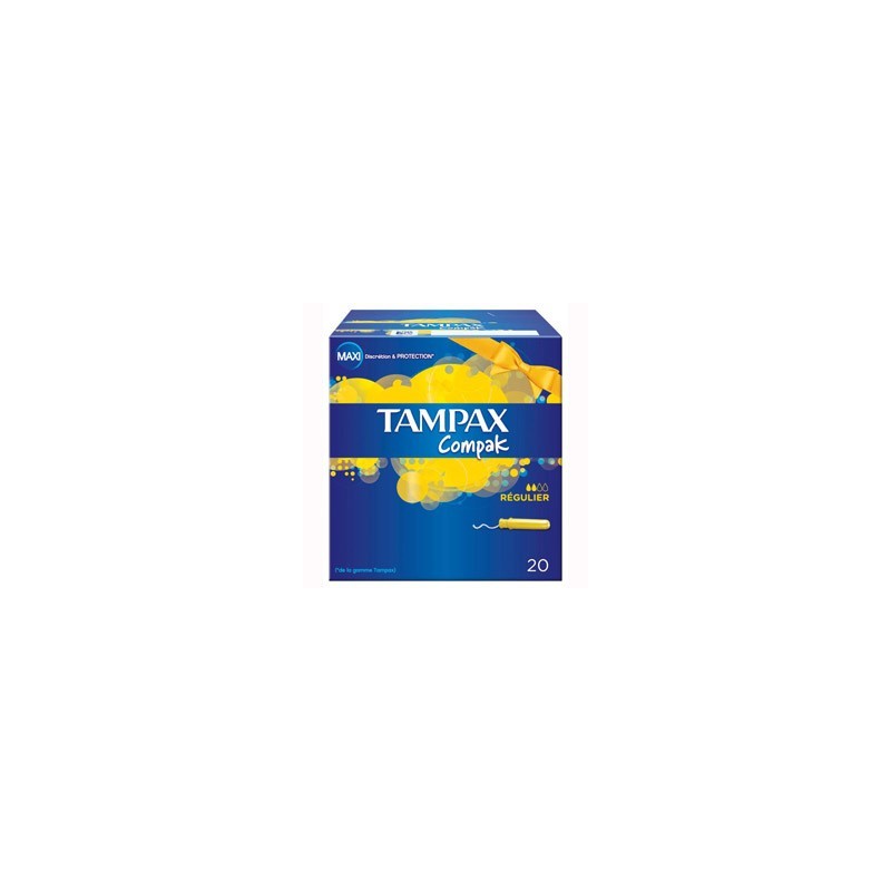 Pharmacie Bastille - Tampax compak régulier 20 tampons