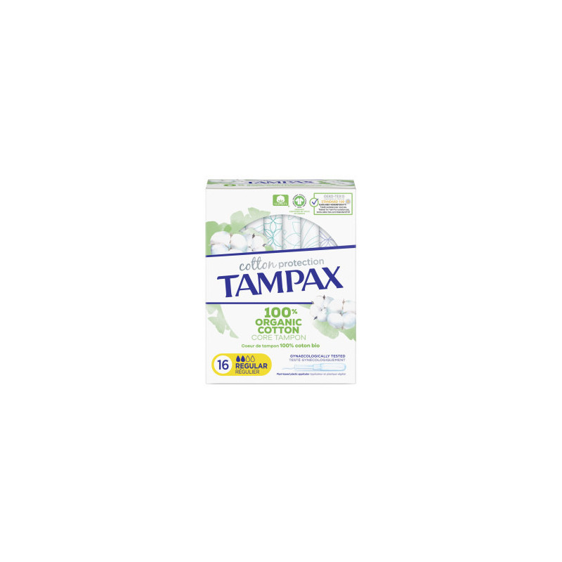 Pharmacie Bastille - TAMPON TAMPAX BIO COTT SUPER