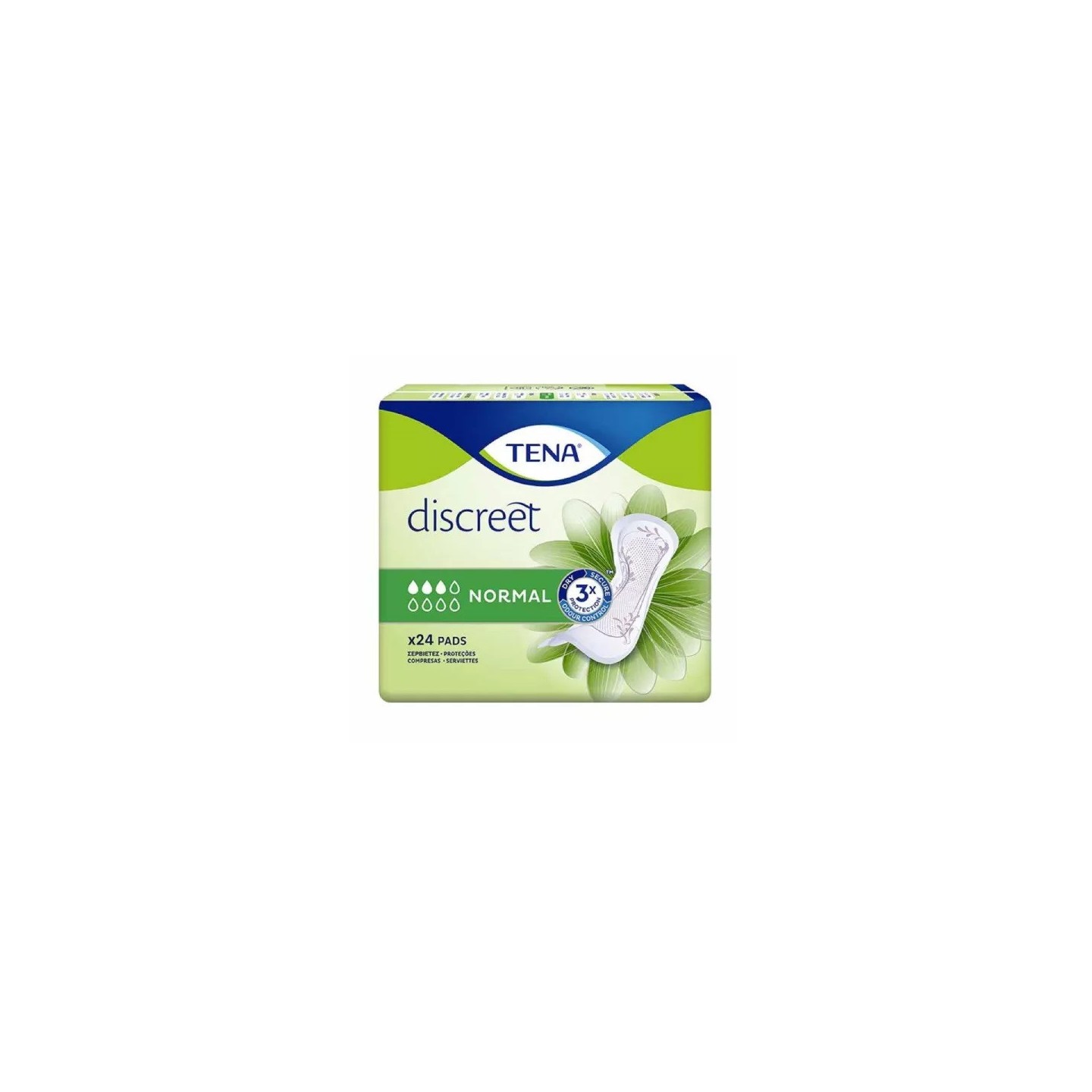 Tena Discreet Serviettes hygiéniques normal - 24 protections
