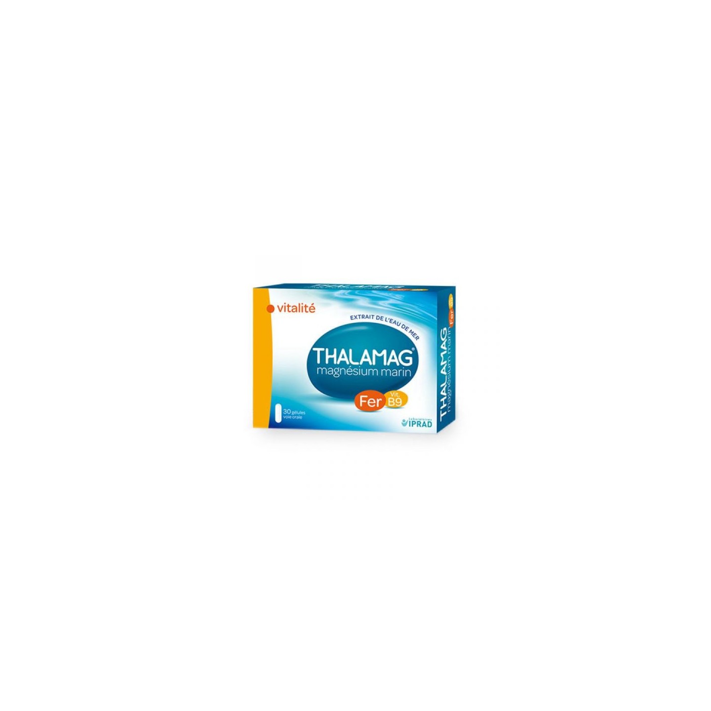 Thalamag Magnésium marin Fer B9 - 30 gélules