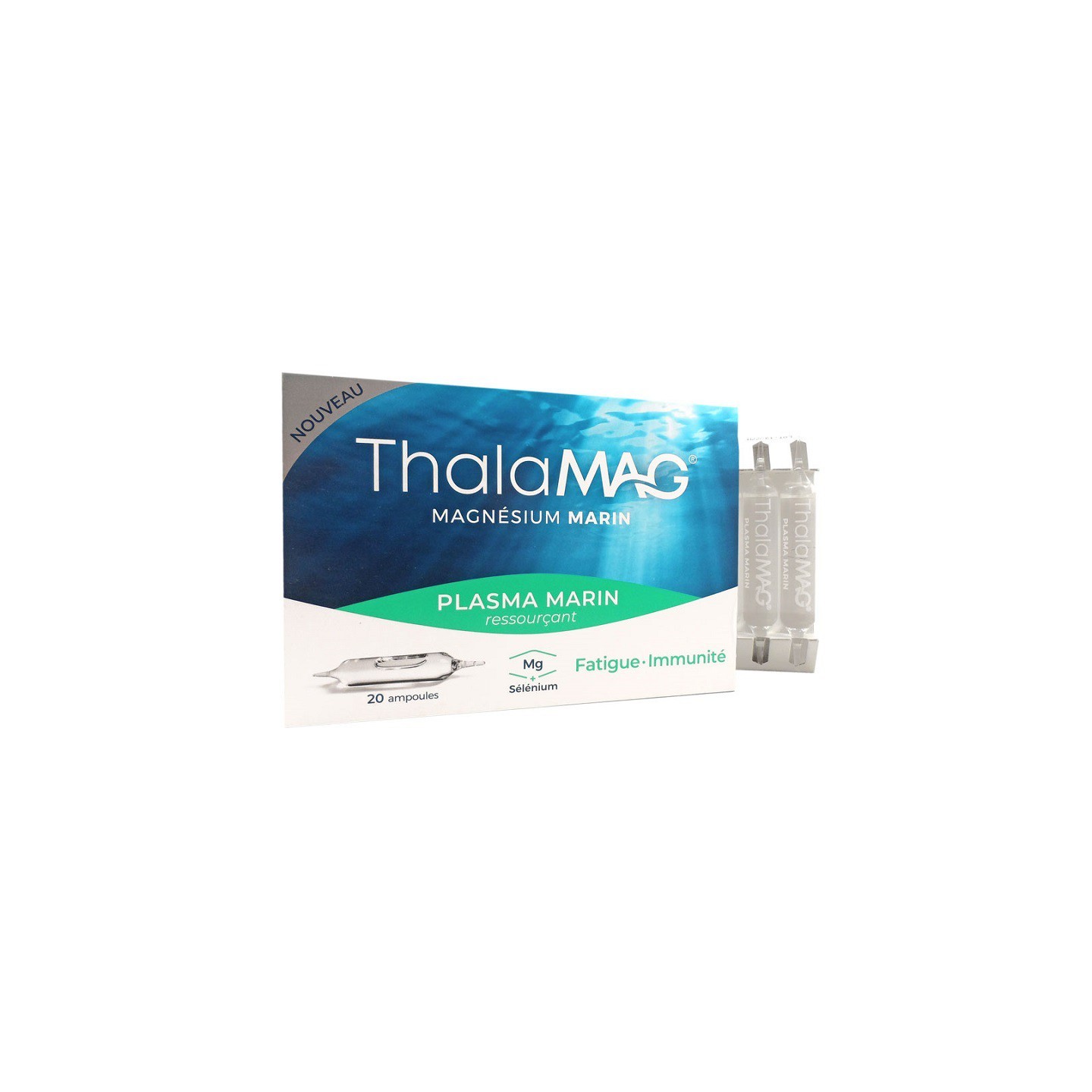 Thalamag Plasma Marin ressourçant - 20 ampoules