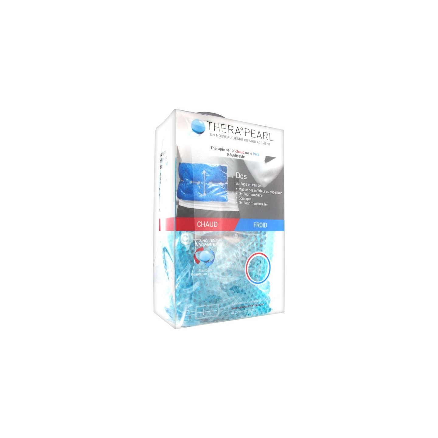 TheraPearl Compresse pour le Dos