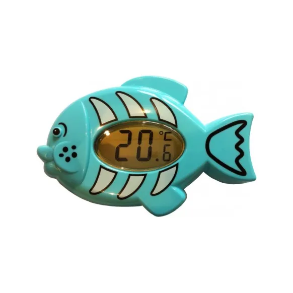 THERMOMÈTRE DE BAIN NUMERIQUE POISSON BLEU