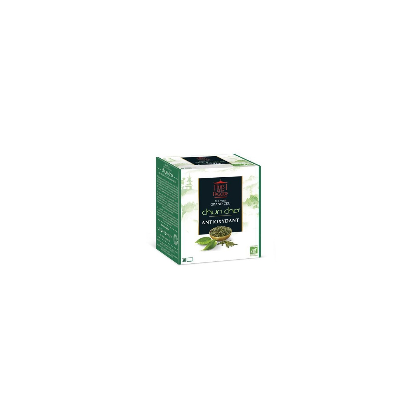 Thés de la pagode Chun Cha Bio - 30 sachets