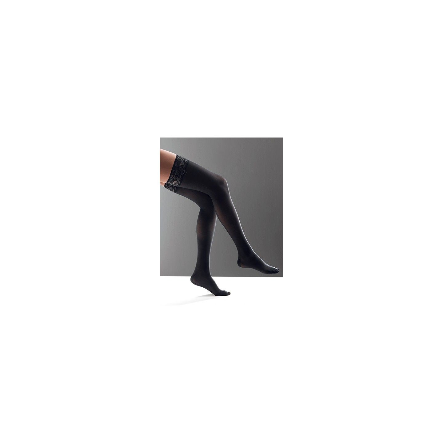 Thuasne Venoflex Secret Bas de contention Classe 2 - Taille 1N - Noir