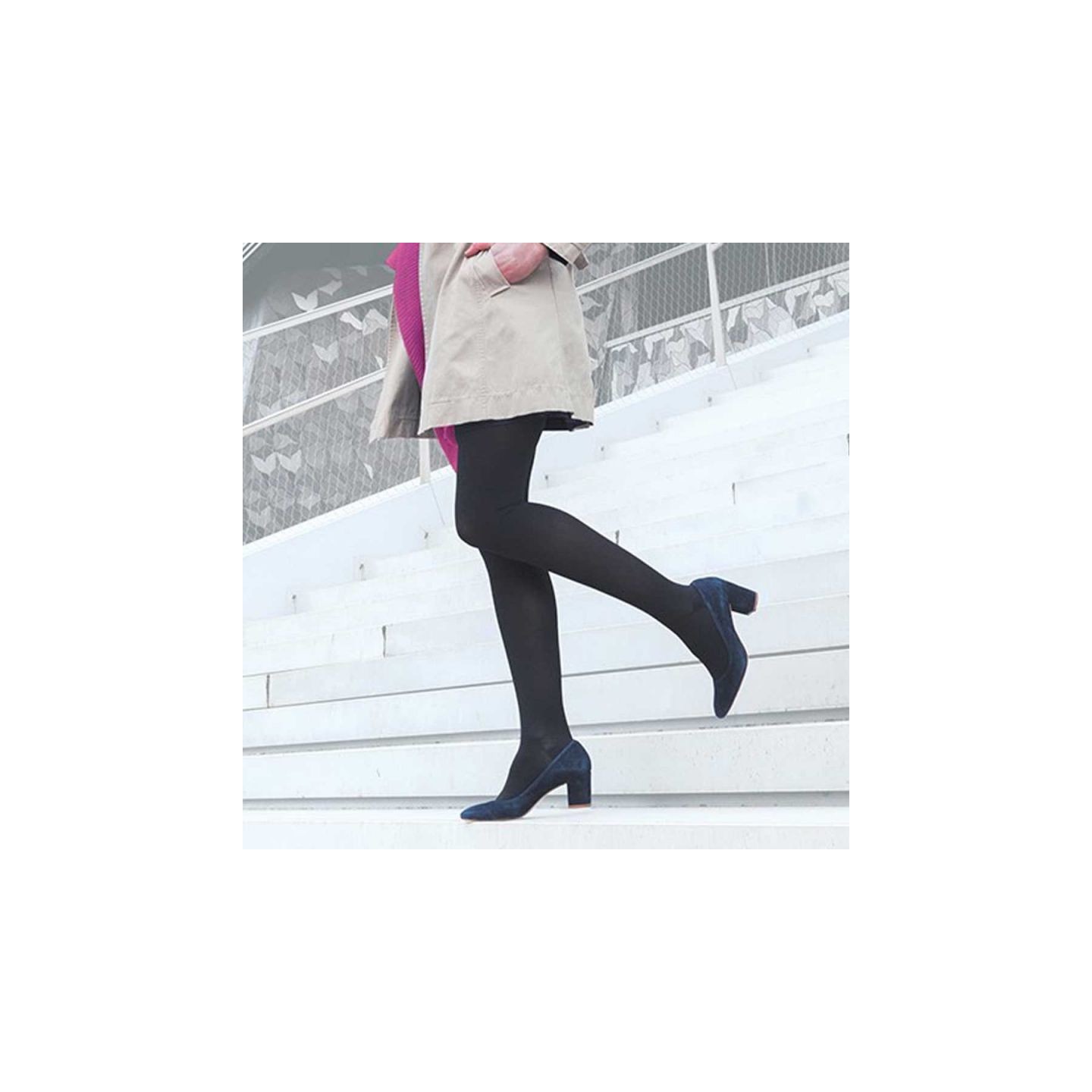 Thuasne Venoflex Secret Collant de contention Classe 2 - Taille 2N - Noir