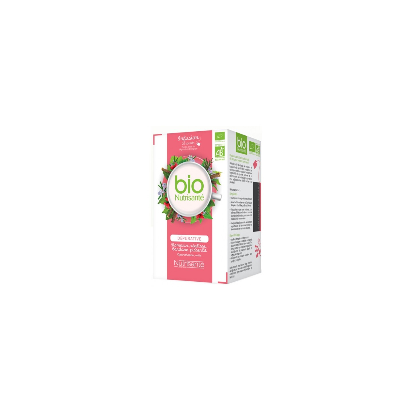 Tisane bio dépurative bte 20 sachets