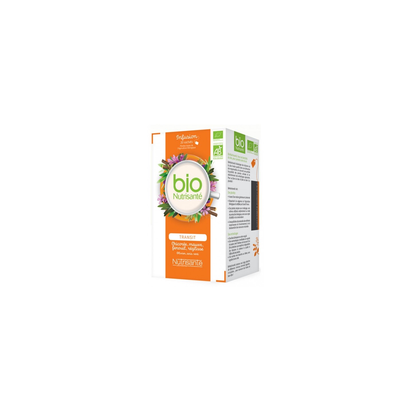 Tisane Bio Transit bte 20 sachets