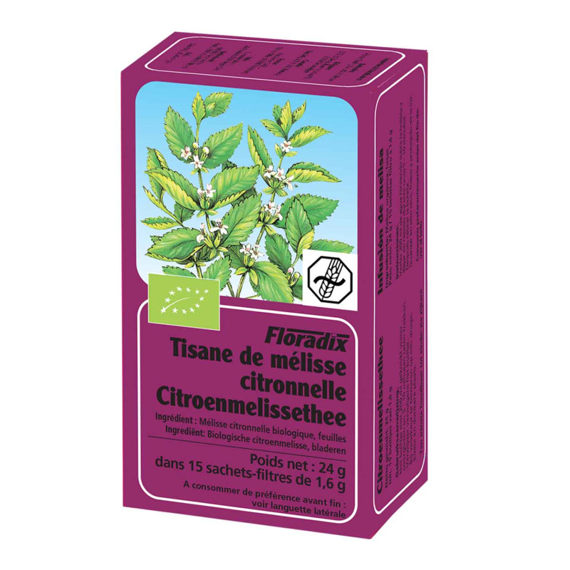 Tisane Floradix Mélisse Citronnelle bio