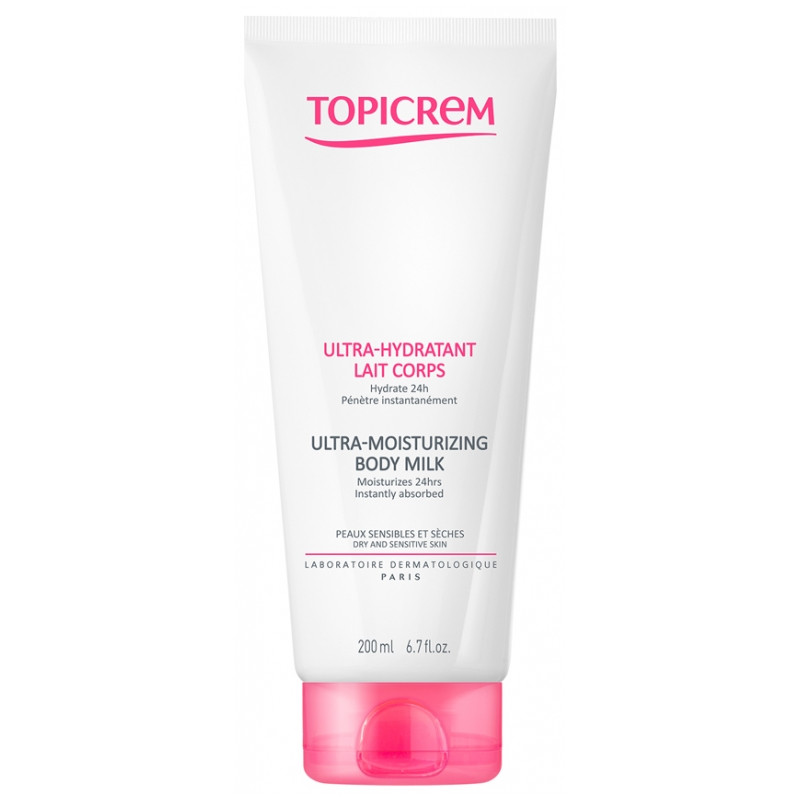 Topicrem lait corps ultra-hydratant 200ml