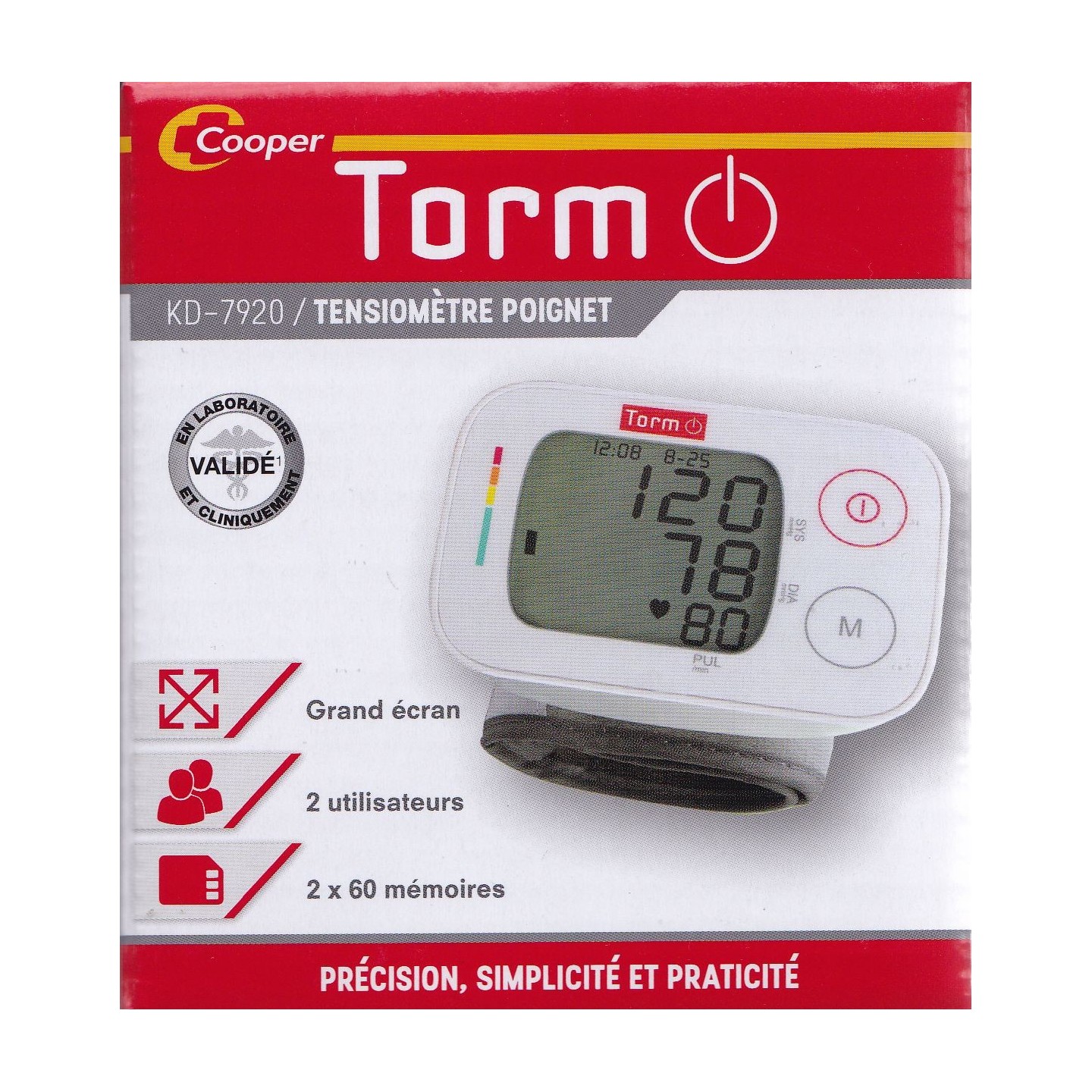 Torm Tensiomètre poignet