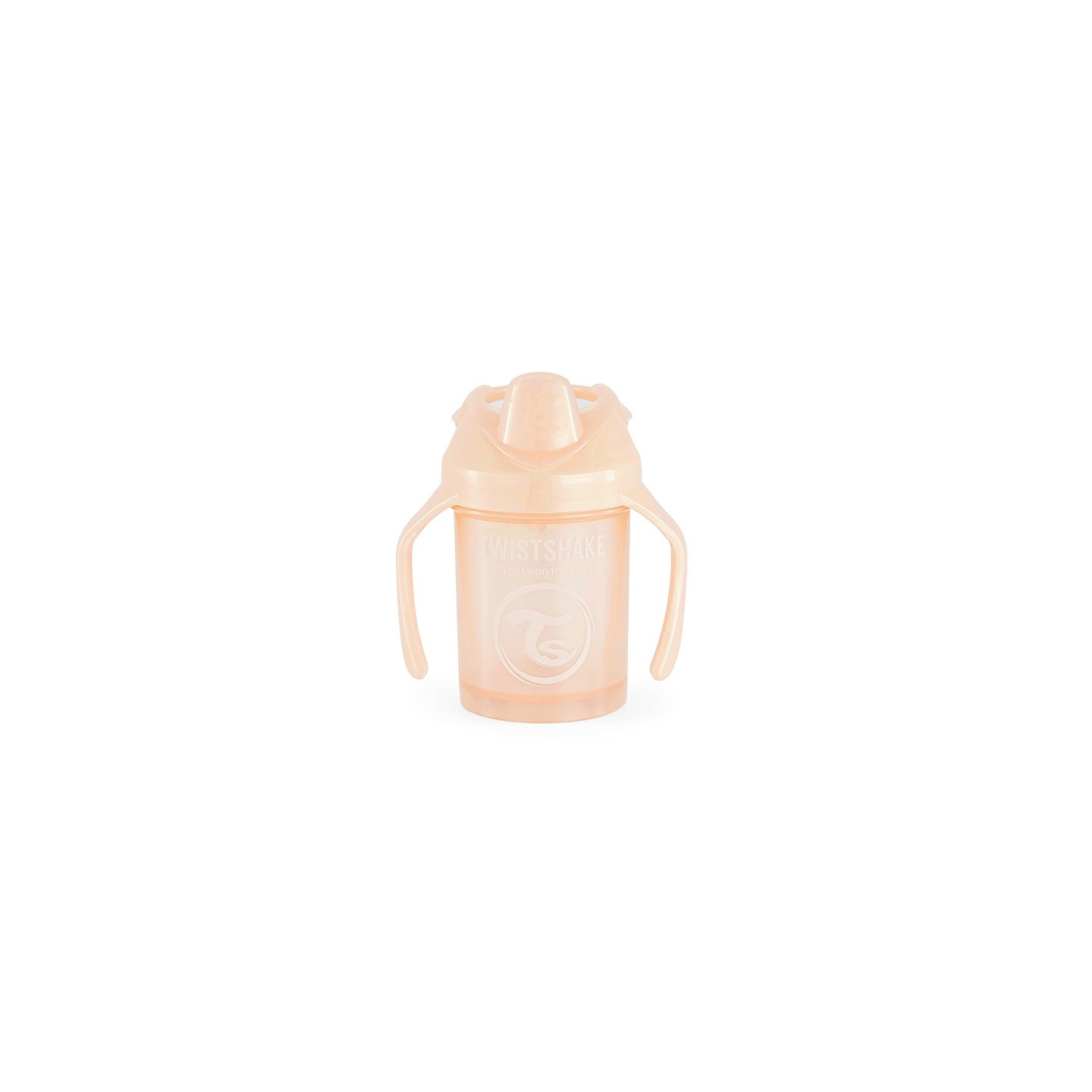 Twistshake Mini gobelet anti déversement 4M+ - Pêche - 230ml