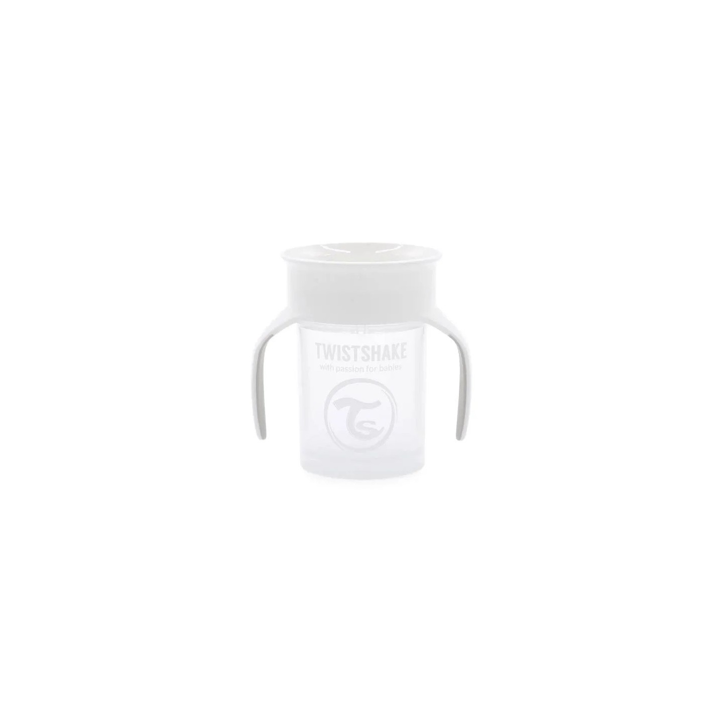 Twistshake Tasse 360 6+m - Blanc - 230ml