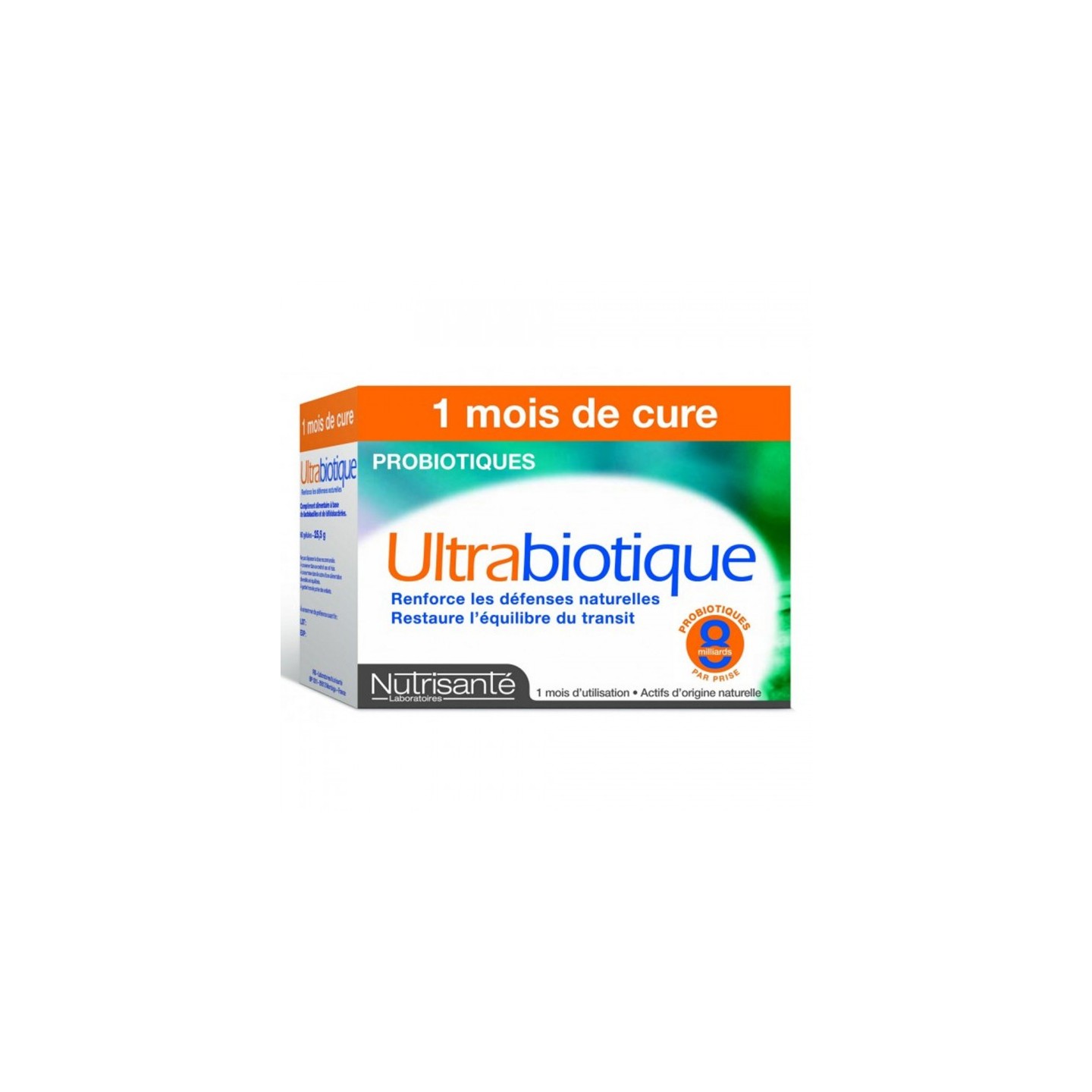 Ultrabiotique Boite de 60 Gélules Nutrisanté