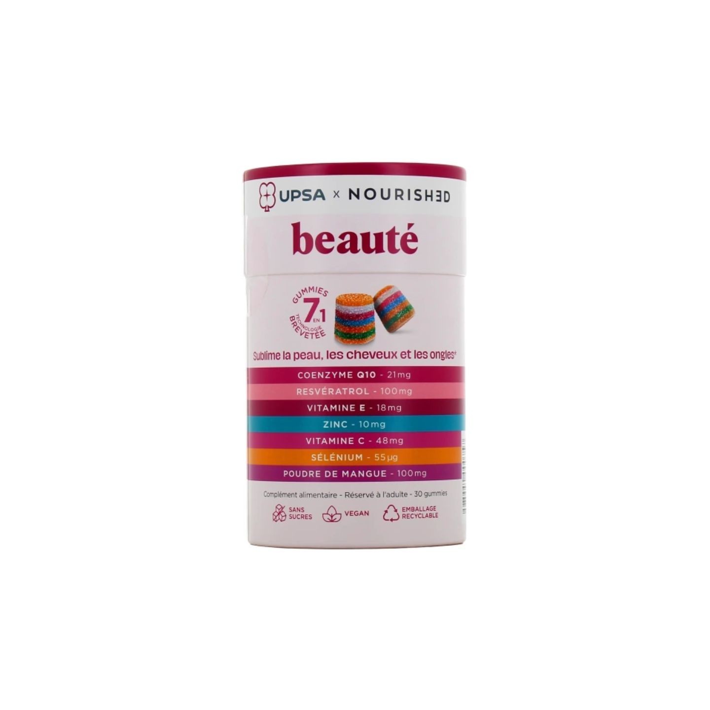 UPSA Gummies 7 en 1 Beauté - 30 gummies