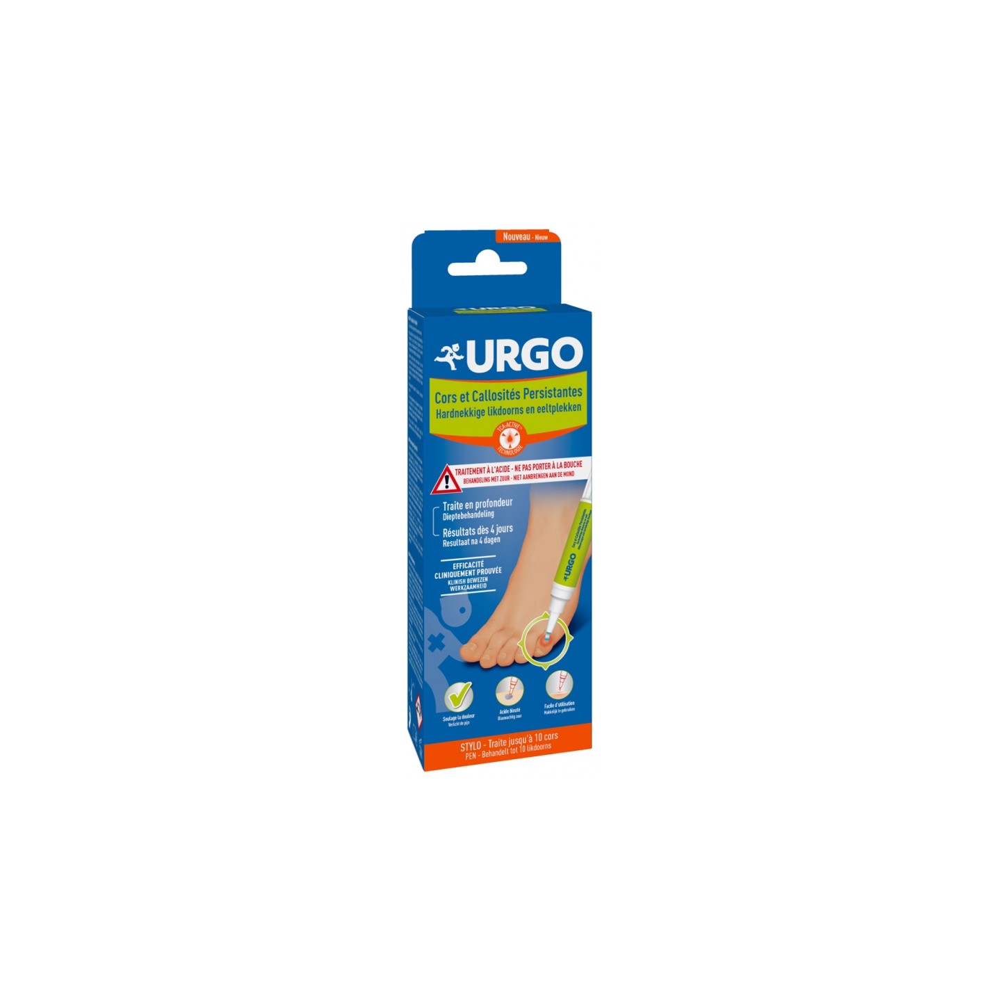 Urgo Cors et callosités persistantes Stylo applicateur - 4g