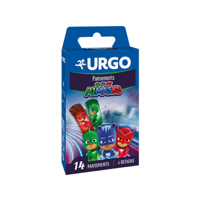 Pharmacie Bastille - Urgo pansements adhésif pjmasks - boîte de 14