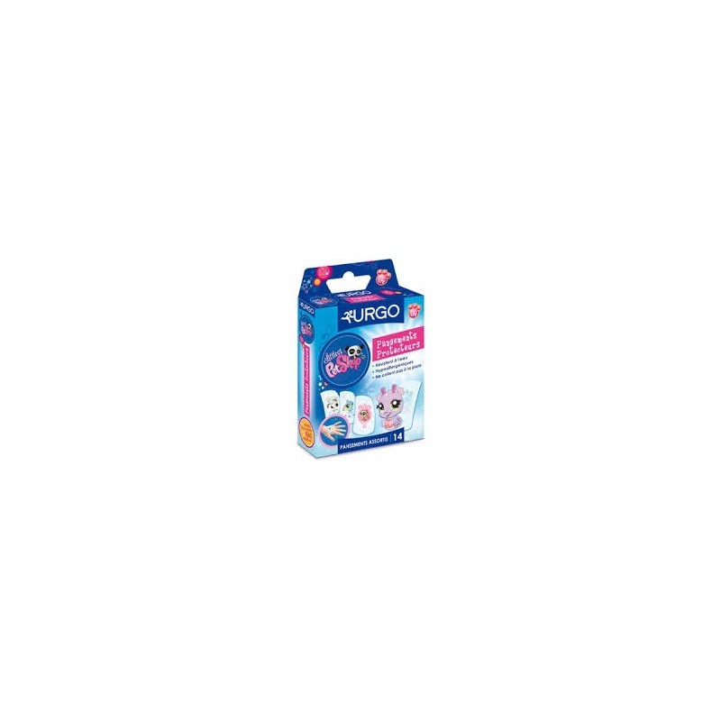 Pharmacie Bastille - Urgo pansements littlest petshop enfant 14 enfants