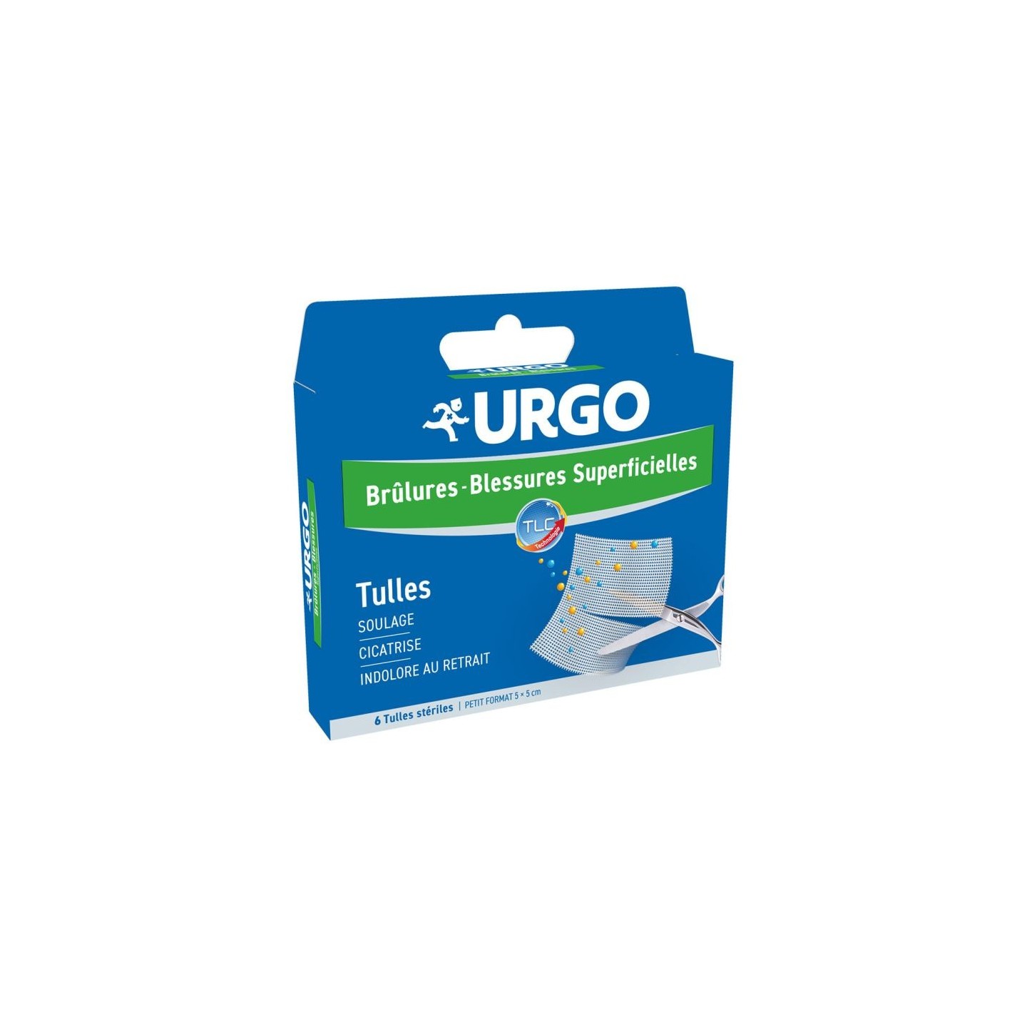 Urgo Tulles brûlures et blessures superficielles - 4 tulles