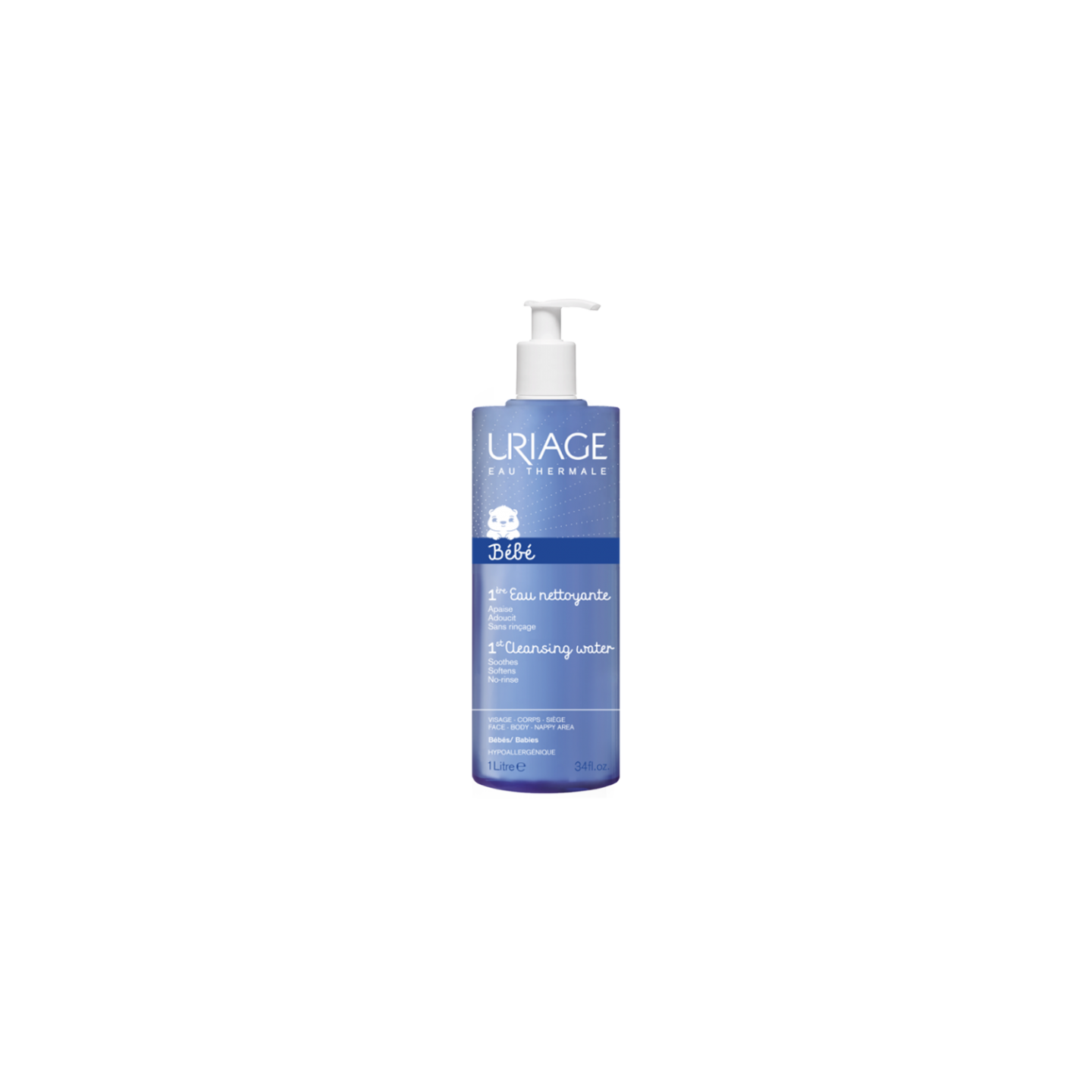 Uriage 1ère Eau Nettoyante Bébé/ Enfant 1L