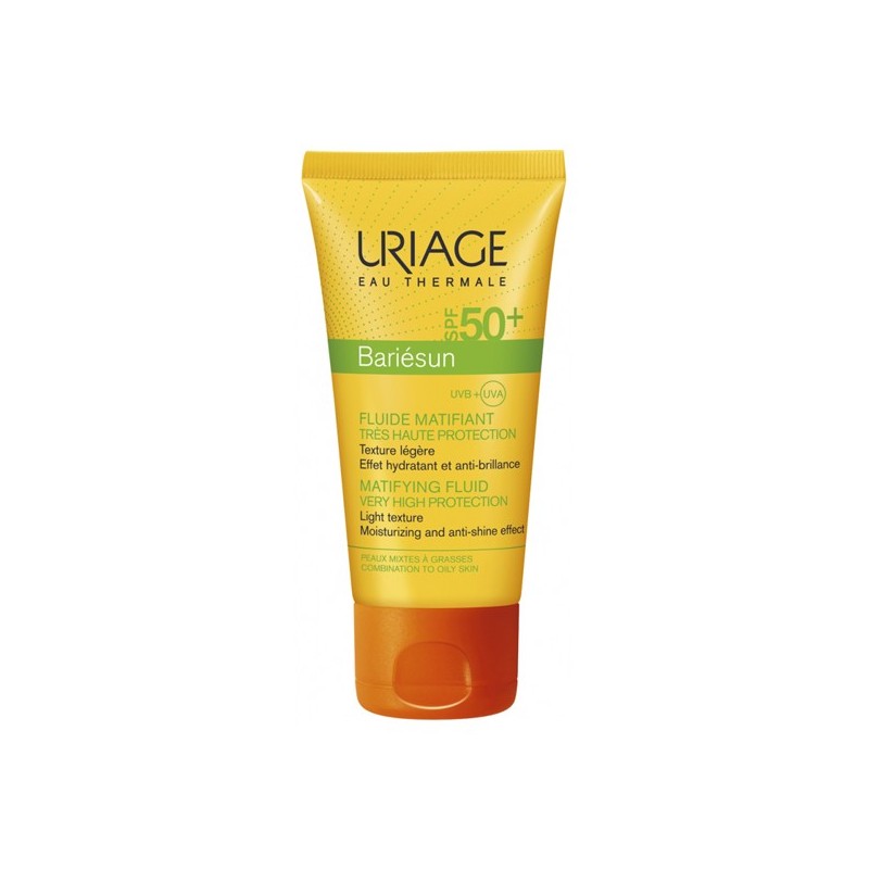 Pharmacie Bastille - Uriage bariésun fluide matifiant spf50+ 50ml