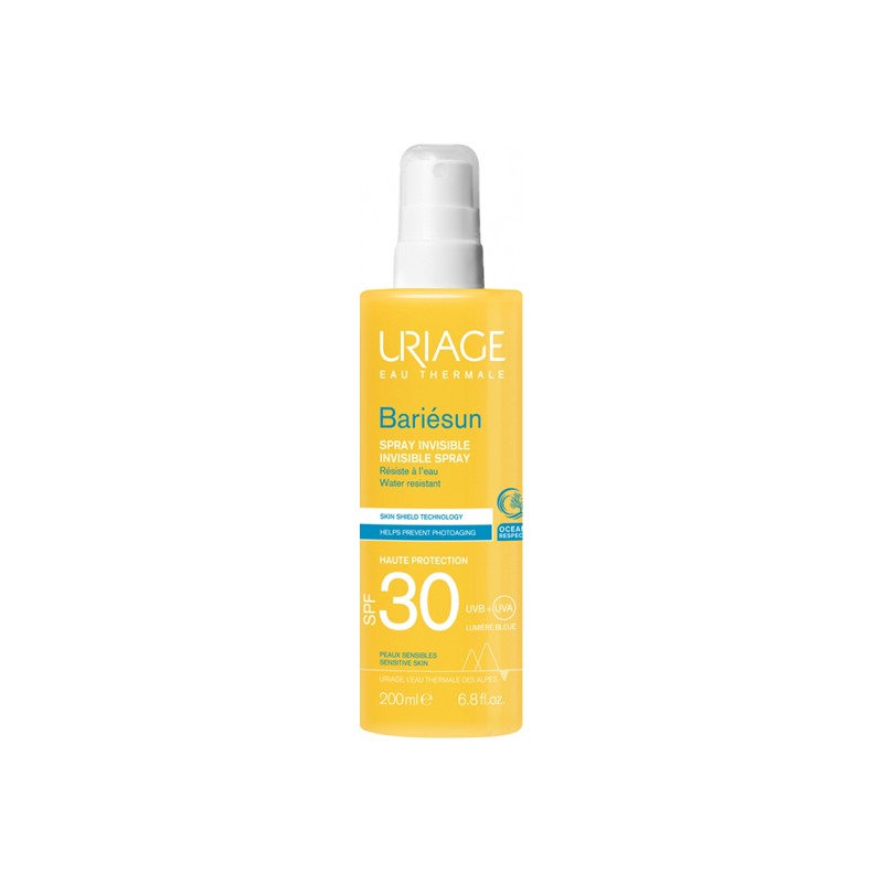 Pharmacie Bastille - Uriage Bariésun spray invisible peaux sensibles Spf30 - 200ml