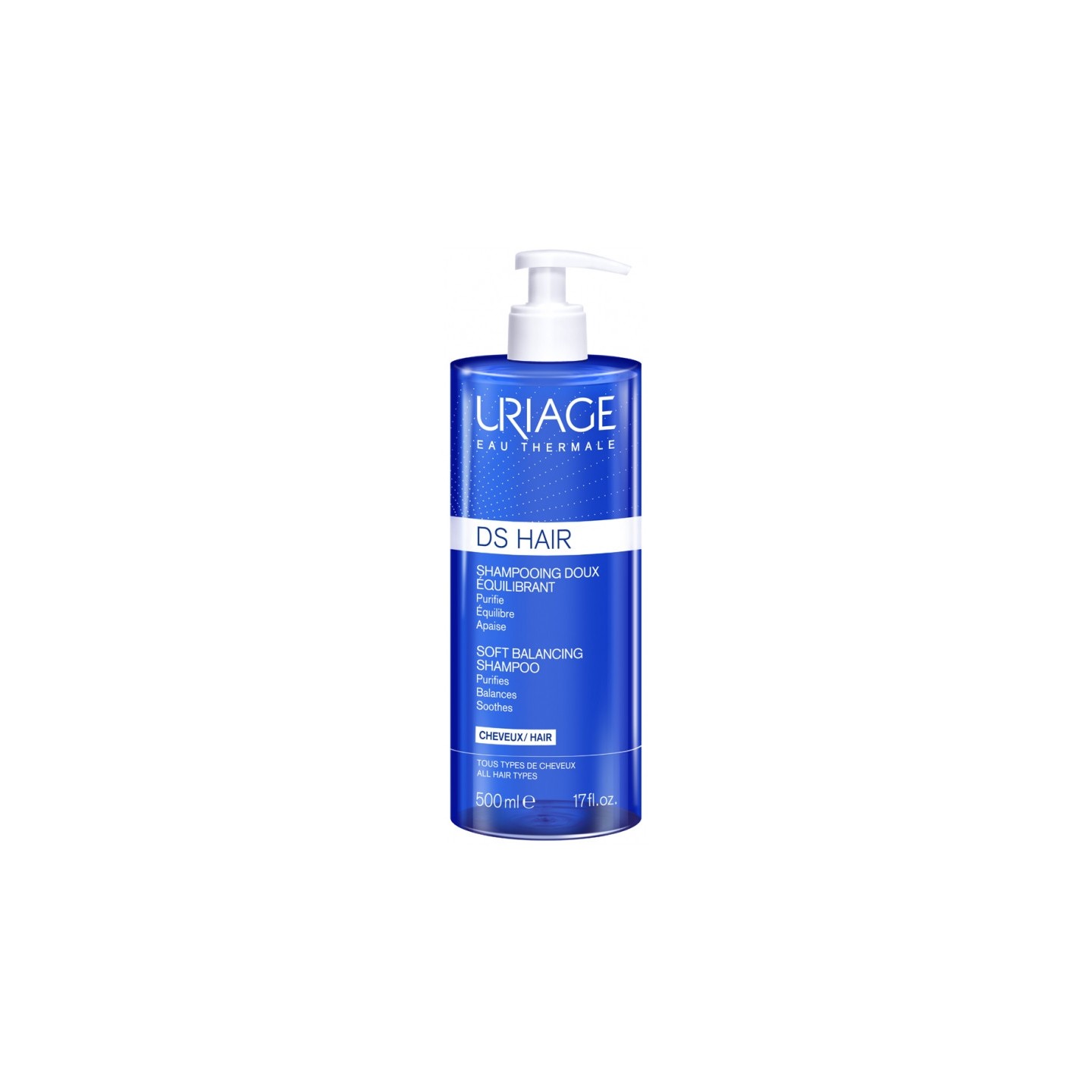 Uriage DS Hair Shampoing doux équilibrant - 500ml