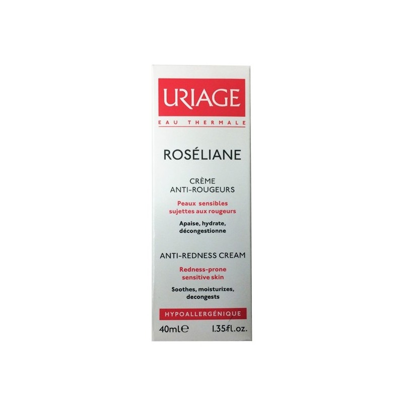 Pharmacie Bastille - Uriage roséliane crème anti-rougeurs 40ml