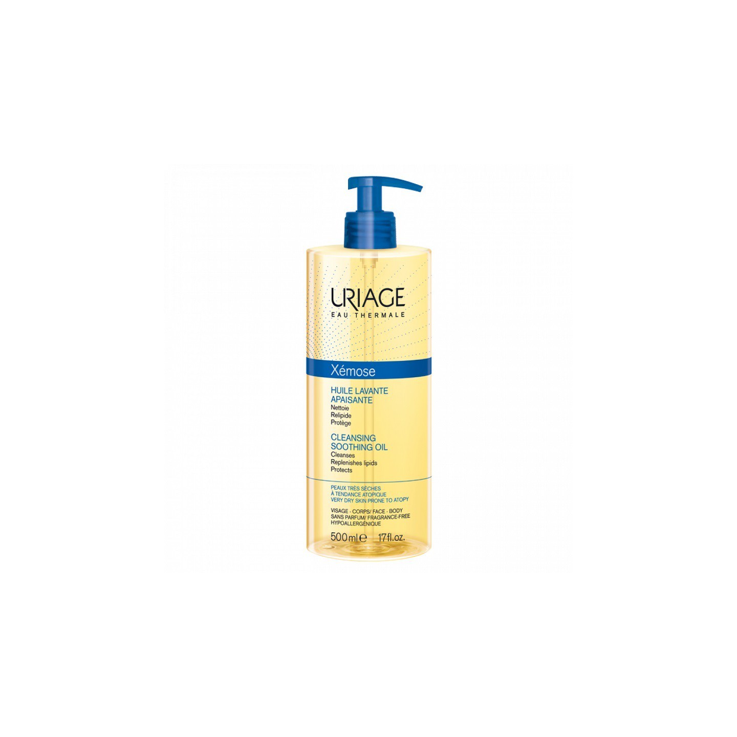 Uriage Xémose Huile lavante apaisante - 500ml